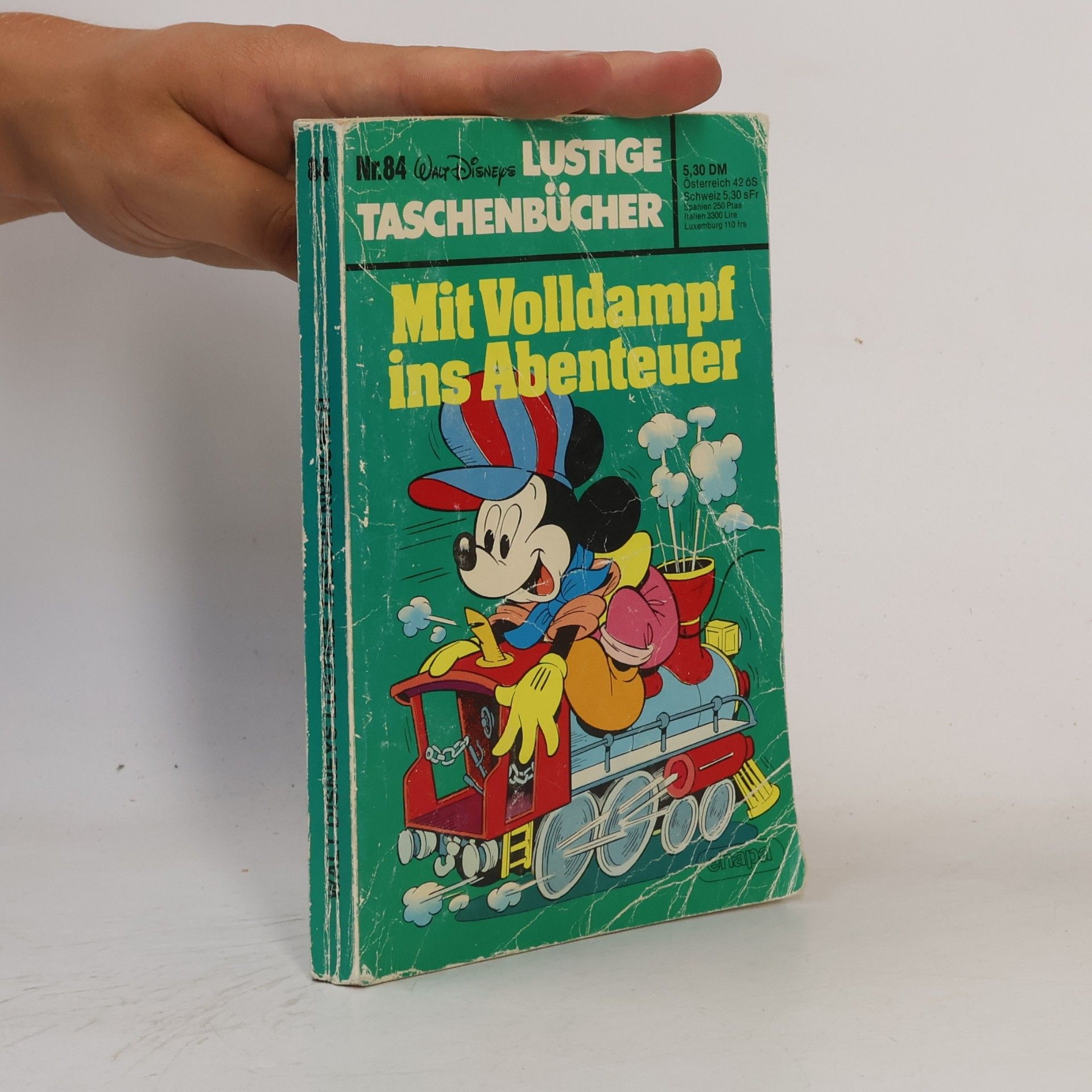 Walt Disney Lustiges Taschenbuch 84. Mit Volldampf ins Abenteuer