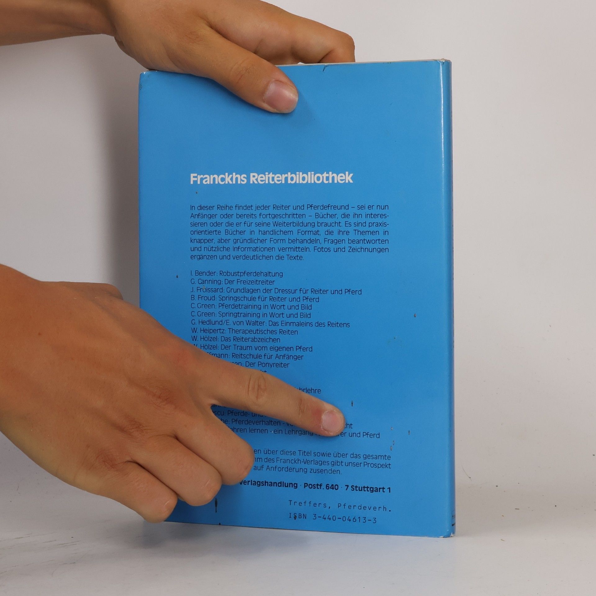 Hugo Treffers Hippologische Handbibliothek: Handbuch des Pferdeverhaltens
