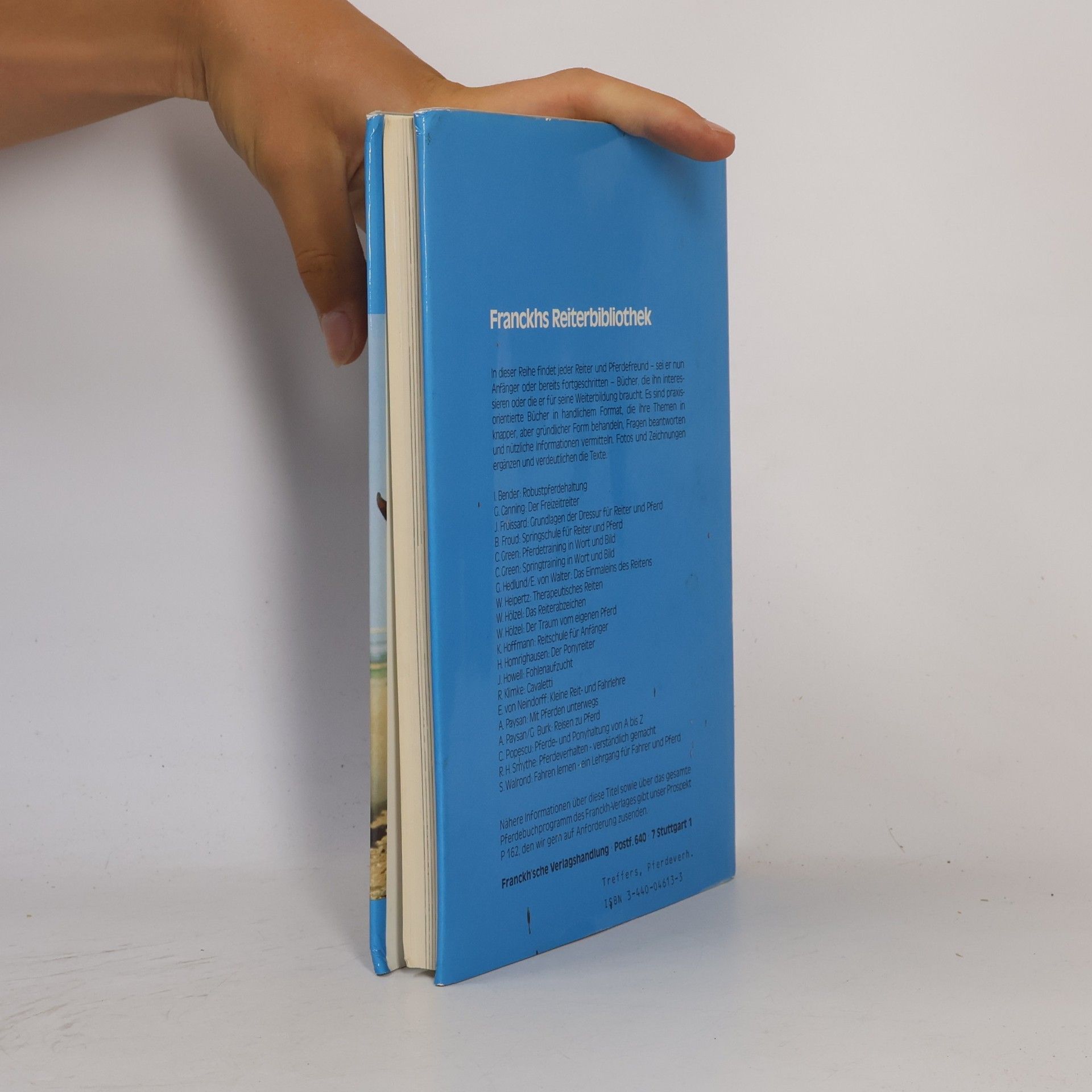 Hugo Treffers Hippologische Handbibliothek: Handbuch des Pferdeverhaltens