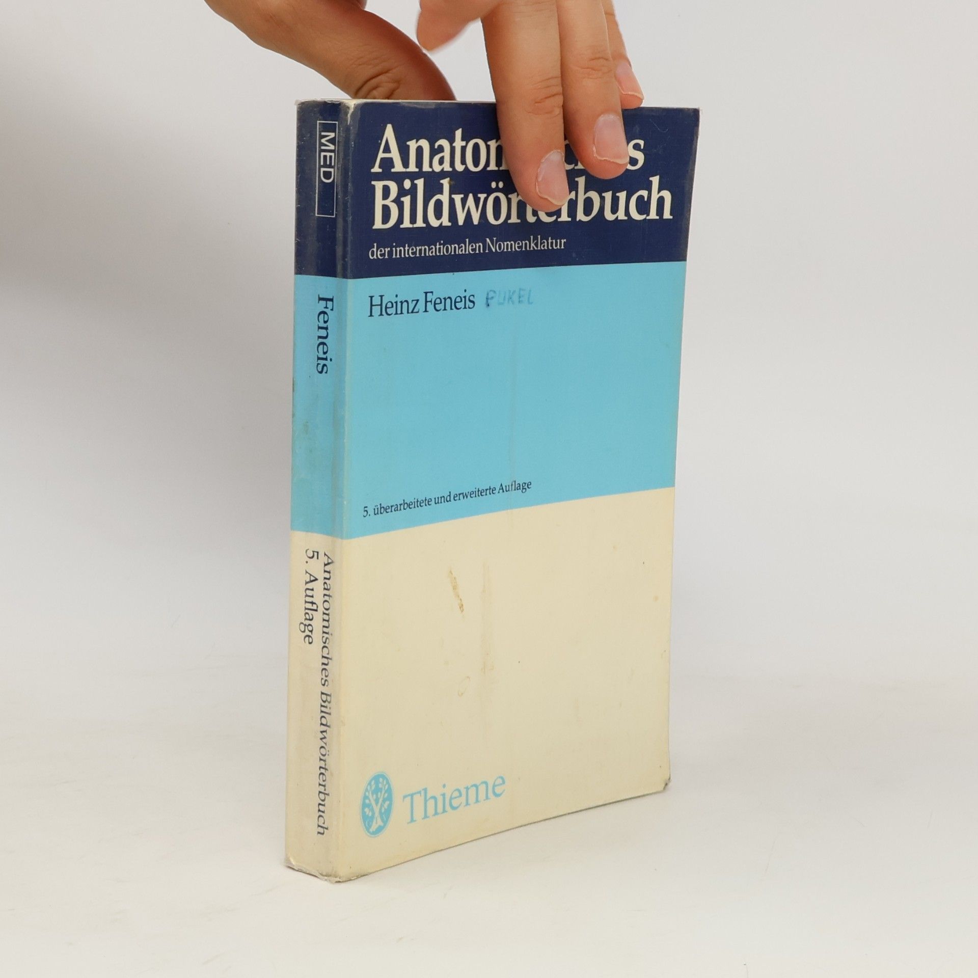 Wolfgang Dauber Anatomisches Bildwörterbuch der internationalen Nomenklatur