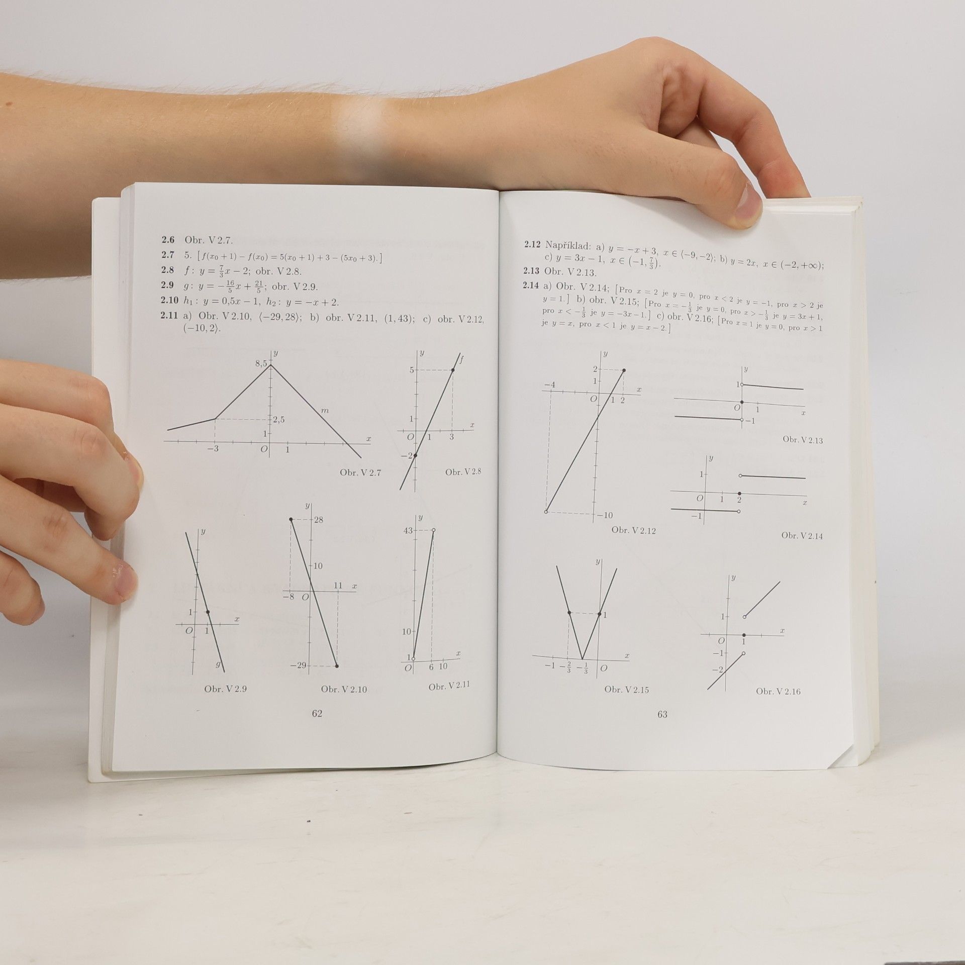 Oldřich Odvárko Sbírka úloh z matematiky pro gymnázia. Funkce