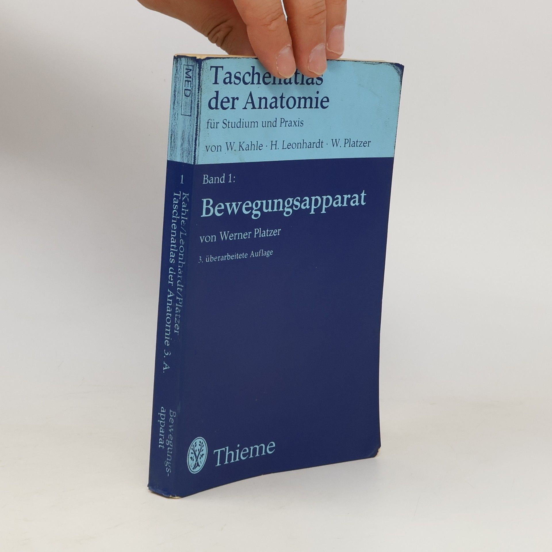 Werner Platzer Taschenatlas der Anatomie I