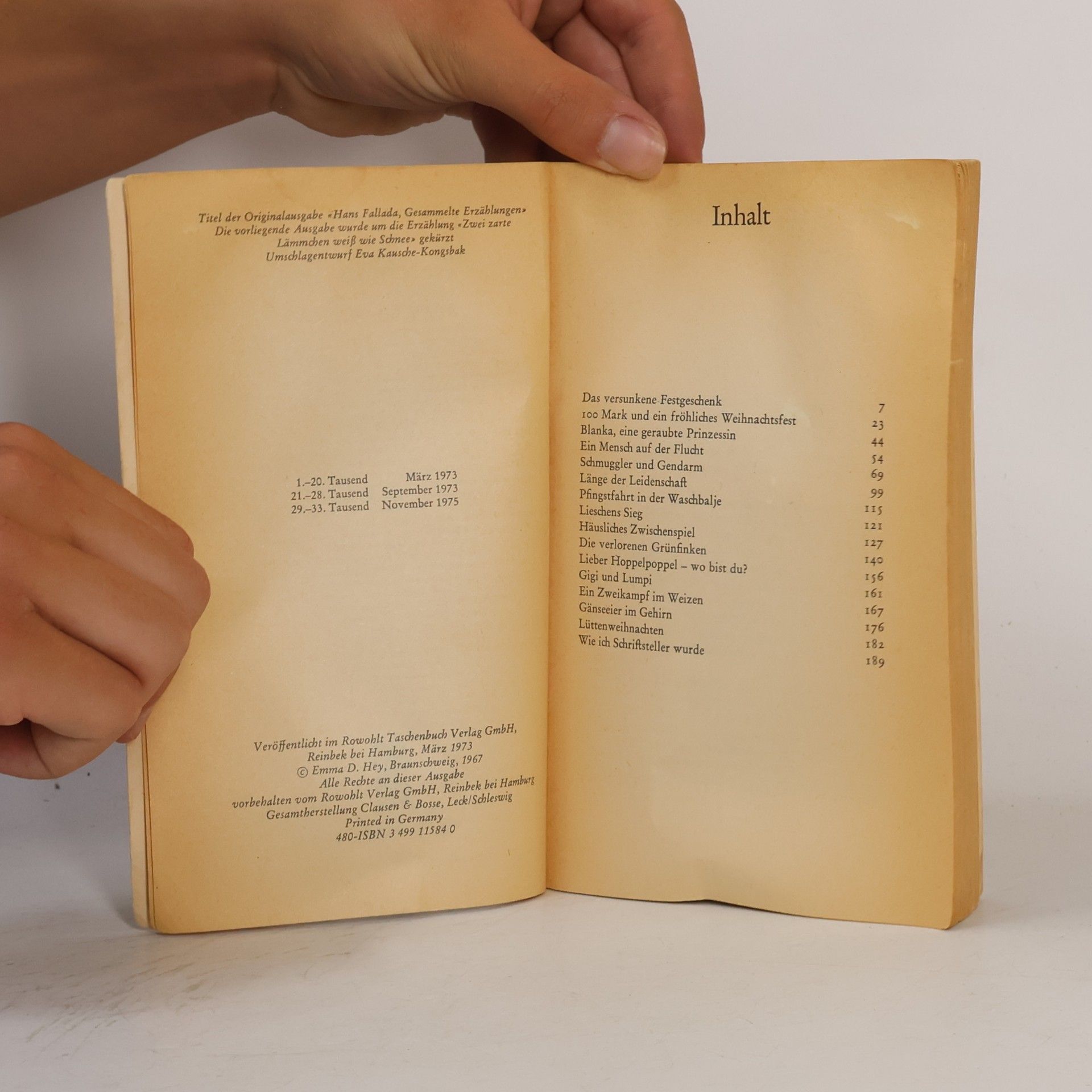 Hans Fallada Lieschens Sieg und andere Erzählungen