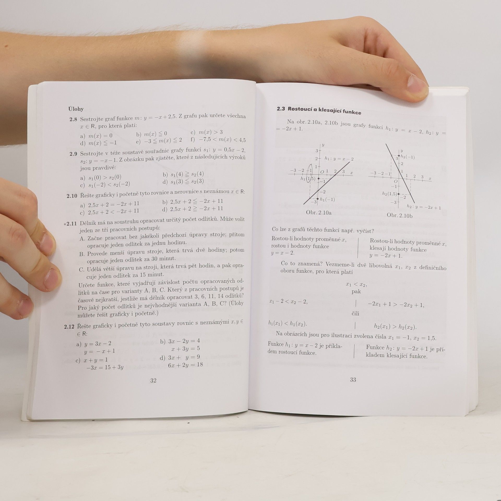 Oldřich Odvárko Matematika pro gymnázia: Funkce