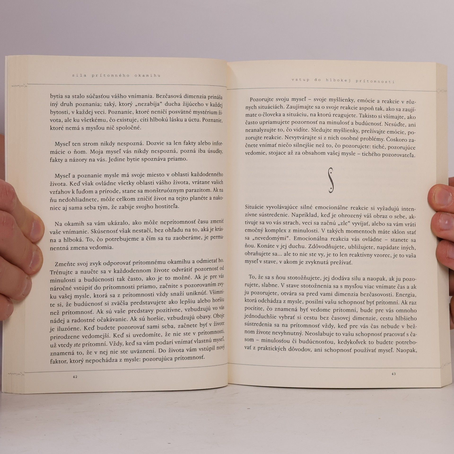 Eckhart Tolle Síla prítomného okamihu