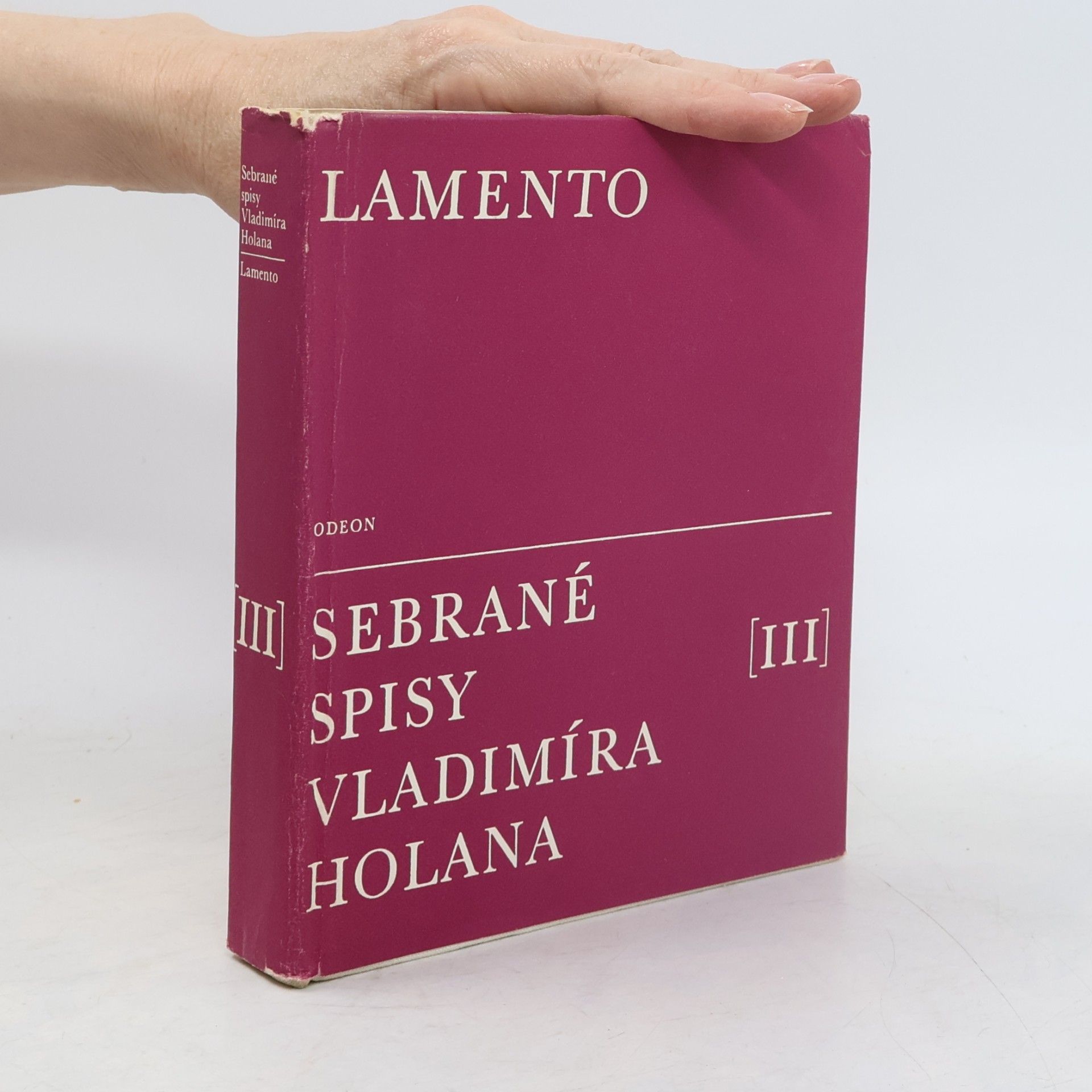 Lamento. Sebrané spisy Vladimíra Holana III.