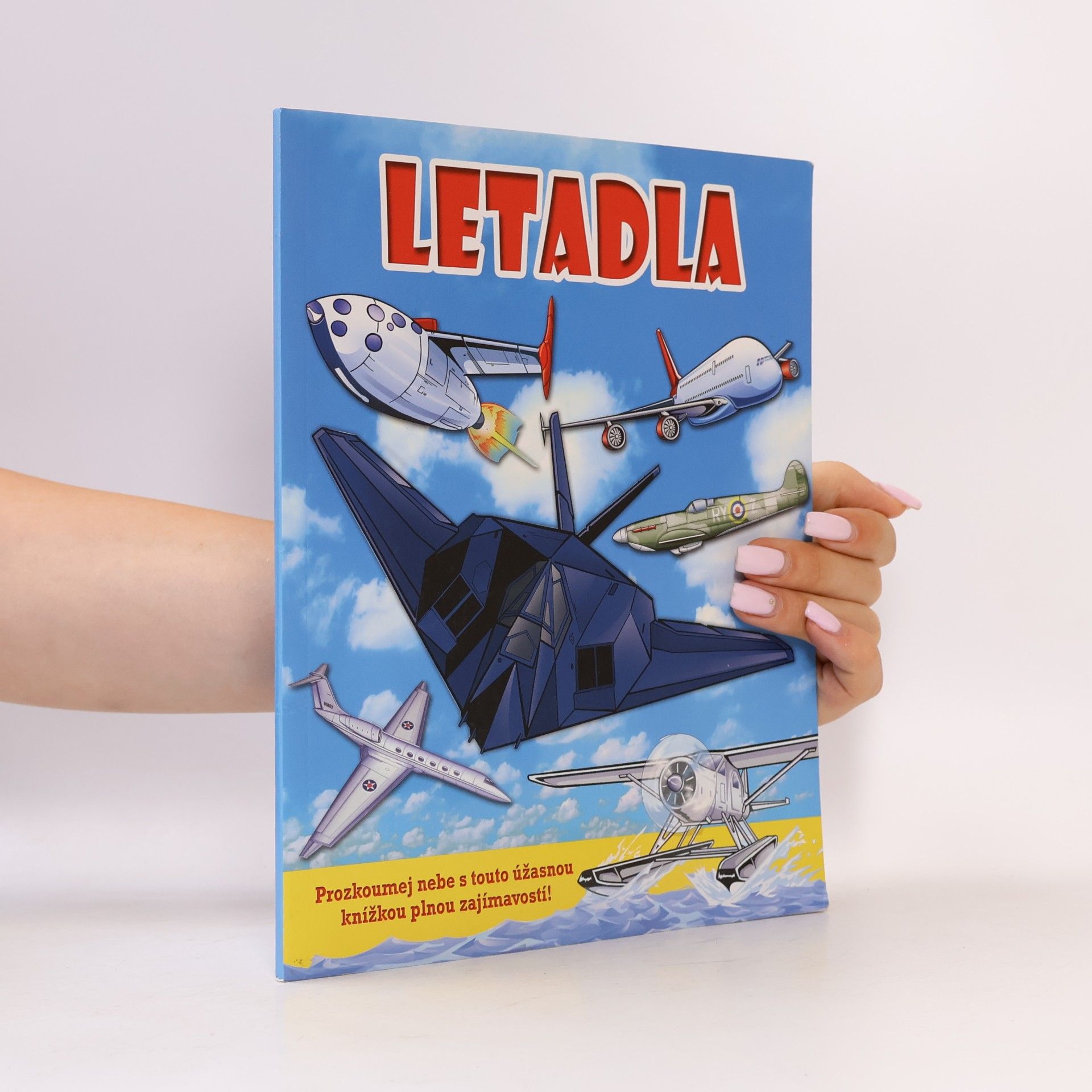 Autorenkollektiv Letadla - kniha a modely a samolepky