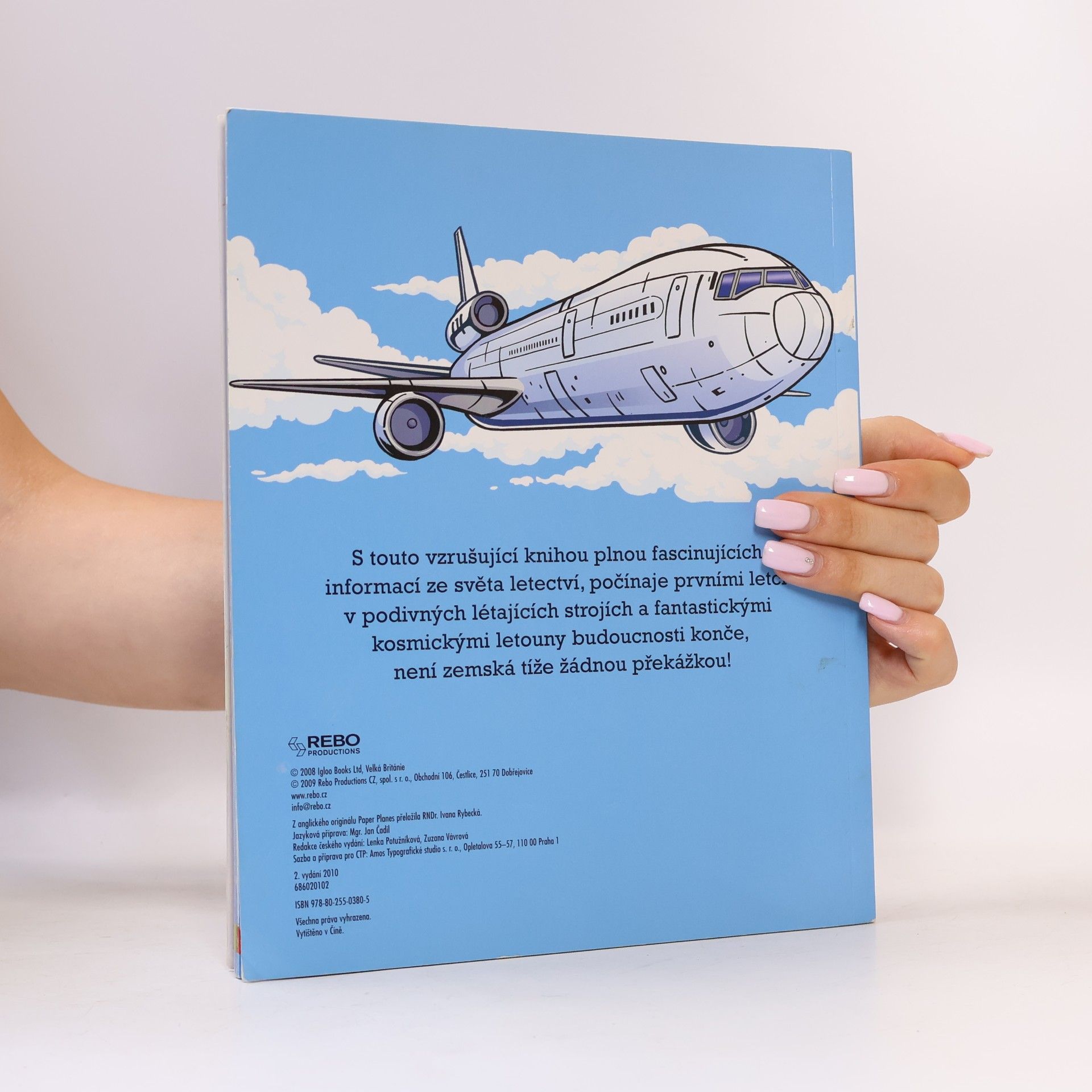 Autores varios Letadla - kniha a modely a samolepky