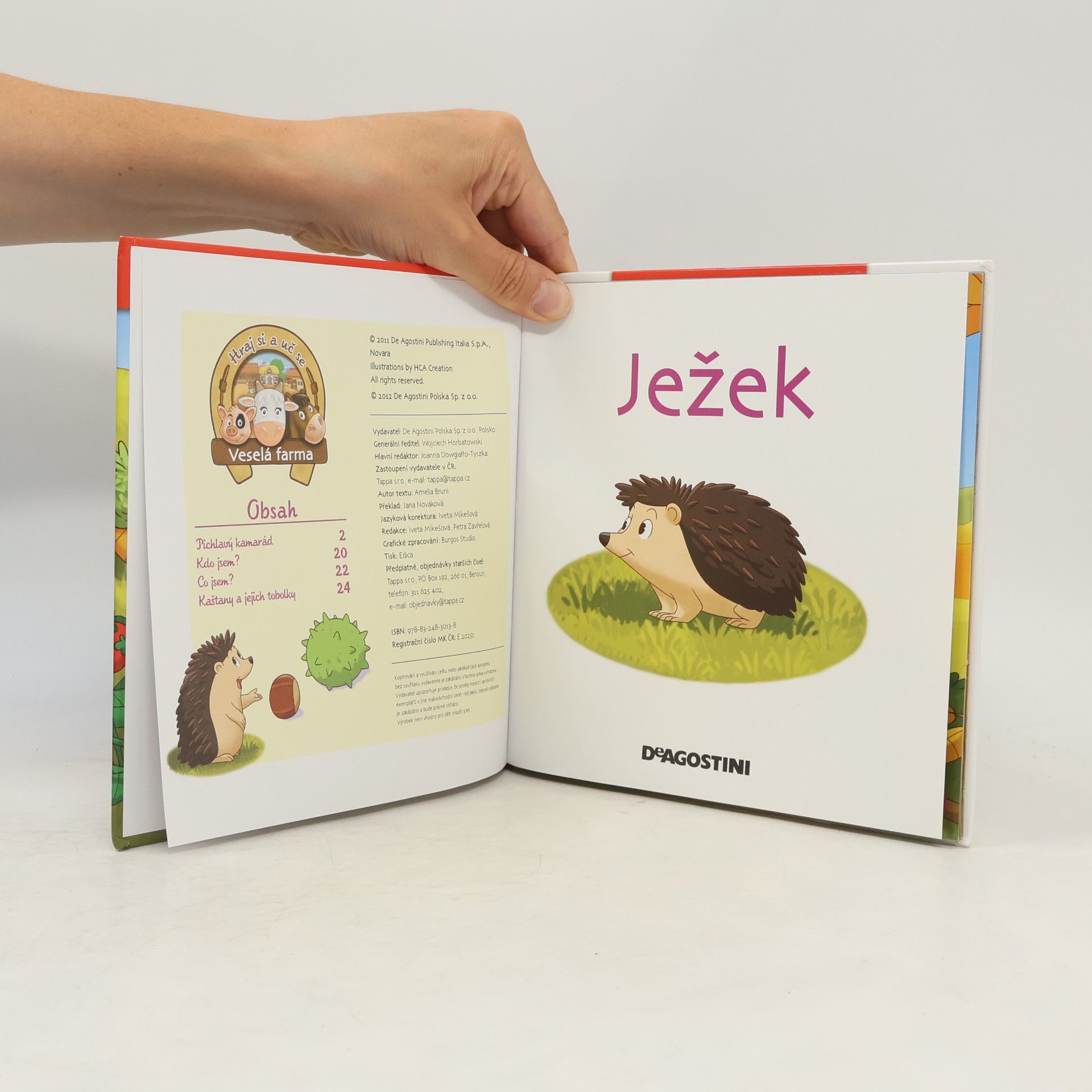 Autores varios Na polích a lukách 11. Ježek