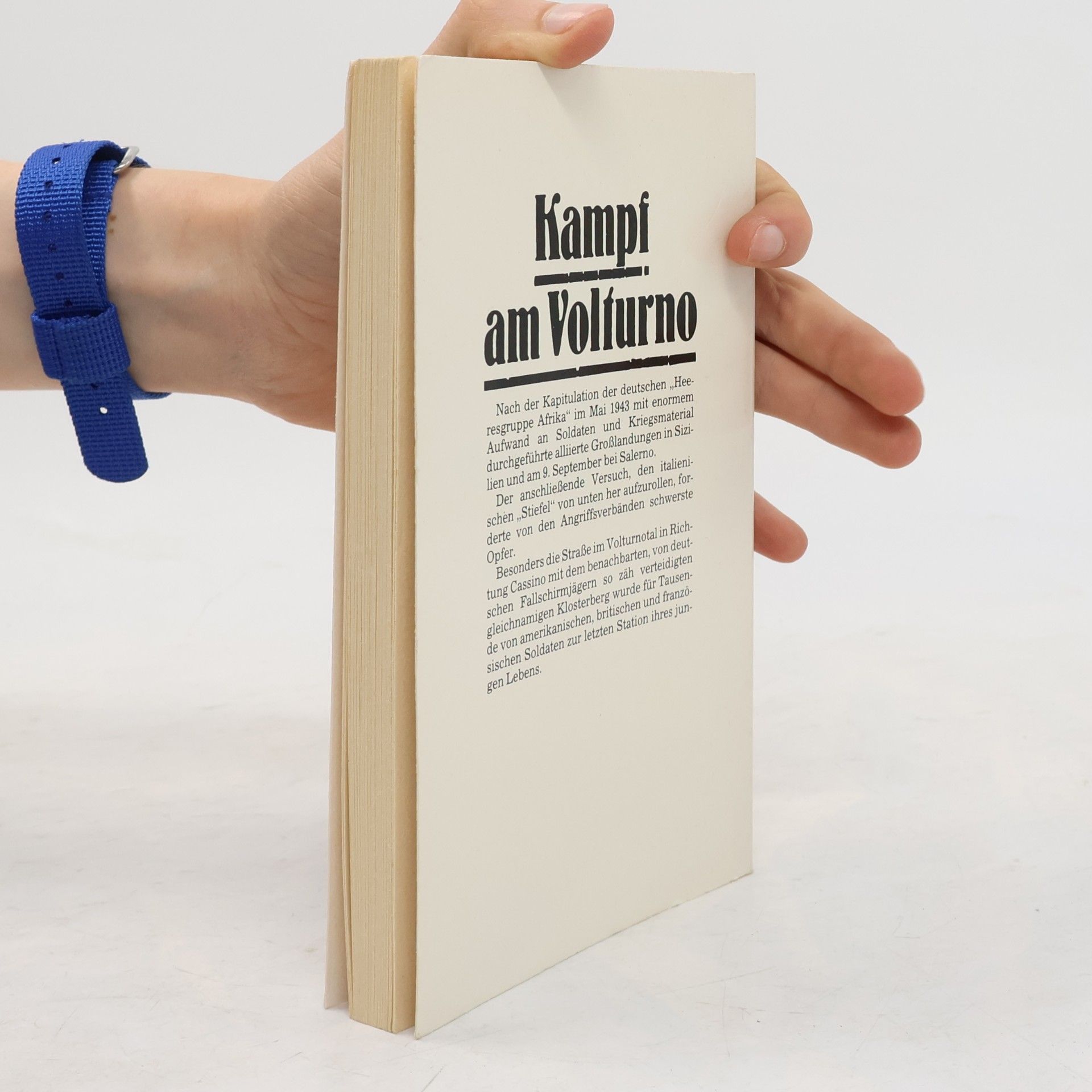 Leopold Vrba Kampf am Volturno