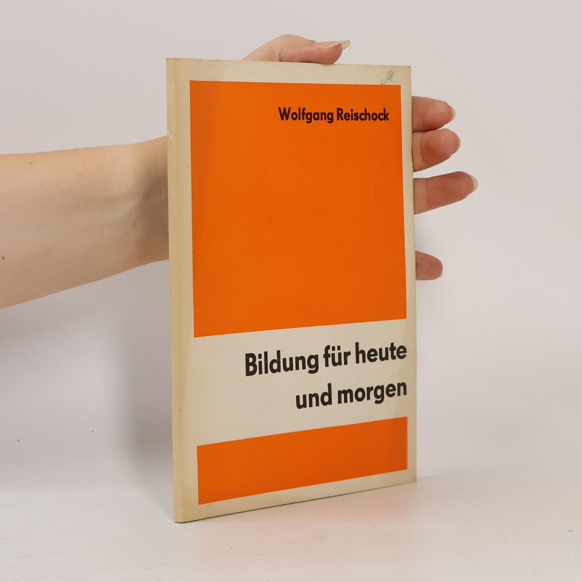 Wolfgang Reischock Bildung für heute und morgen