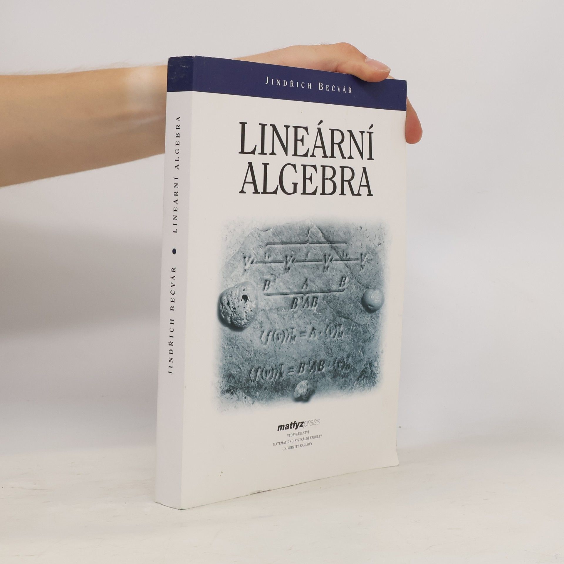 Jindřich Bečvář Lineární algebra