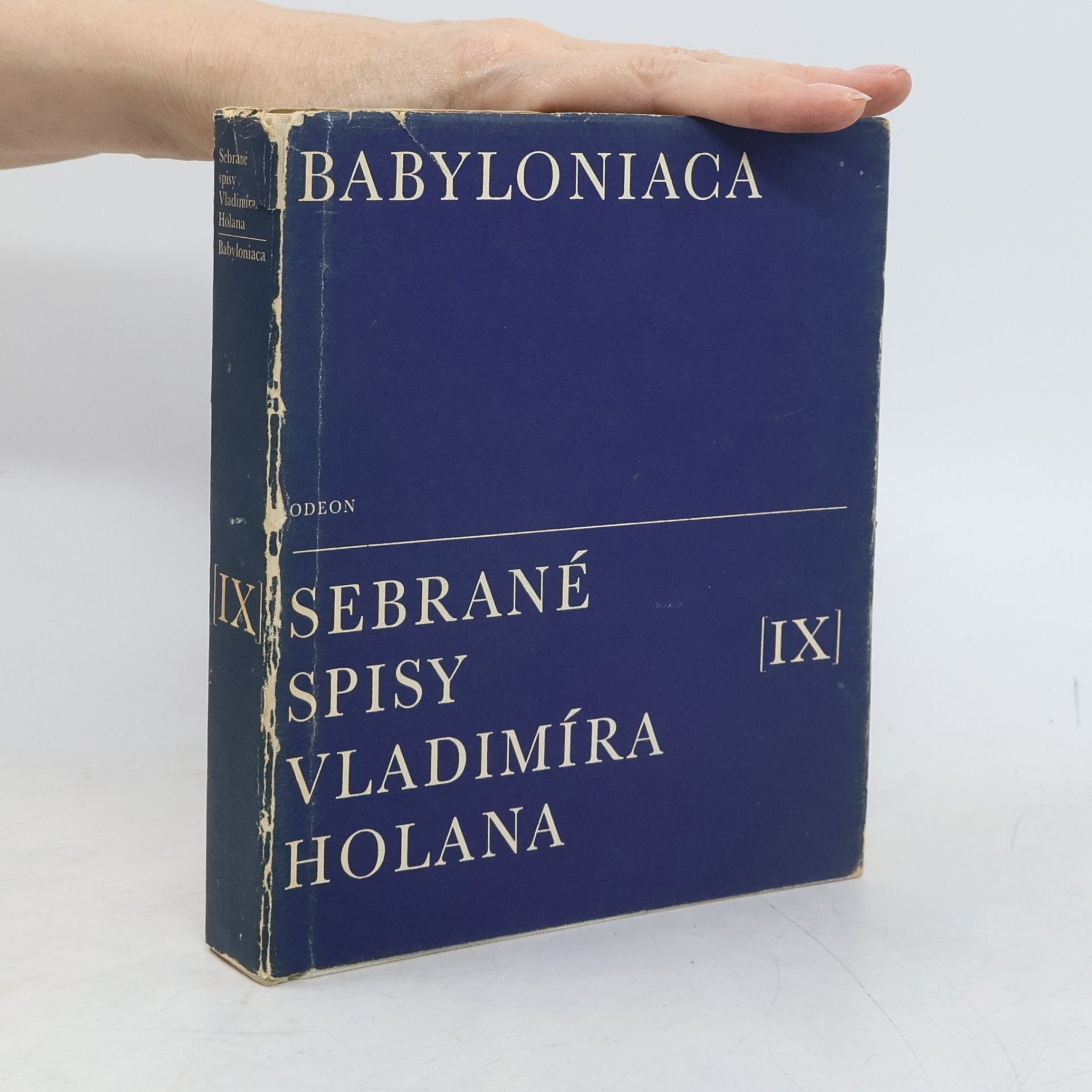 Vladimír Justl Sebrané spisy Vladimíra Holana IX. Babyloniaca