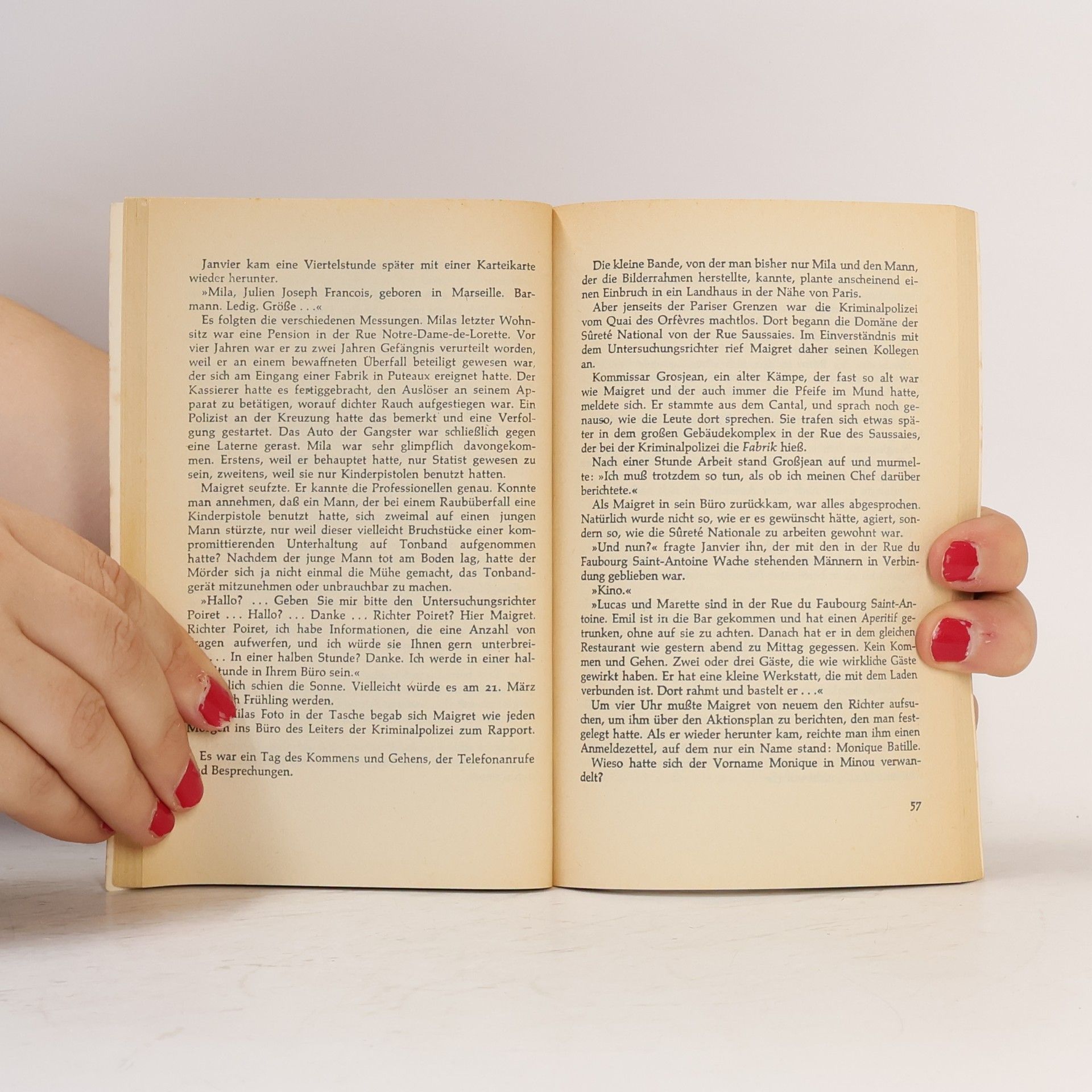 Georges Simenon Maigret und der Mörder