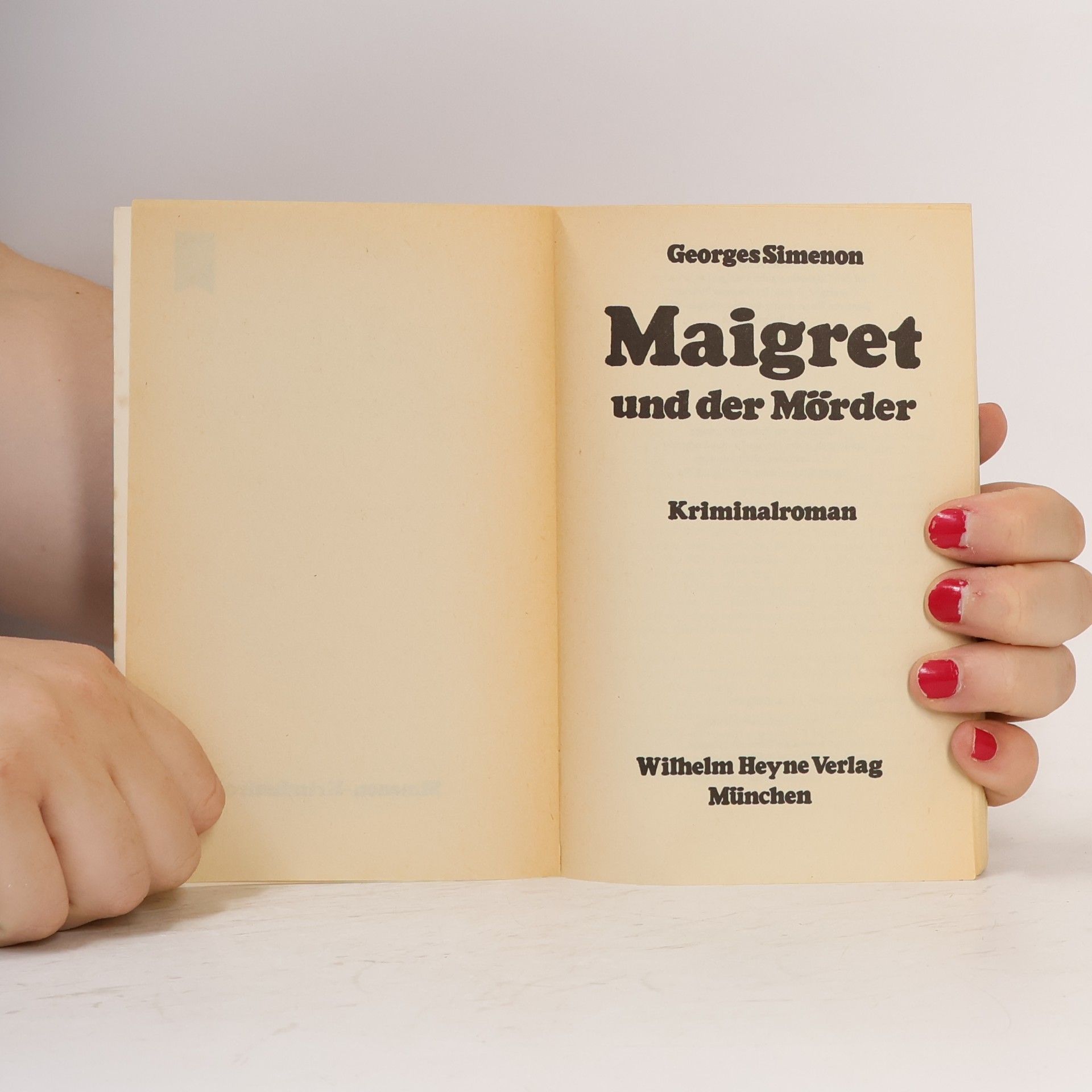 Georges Simenon Maigret und der Mörder