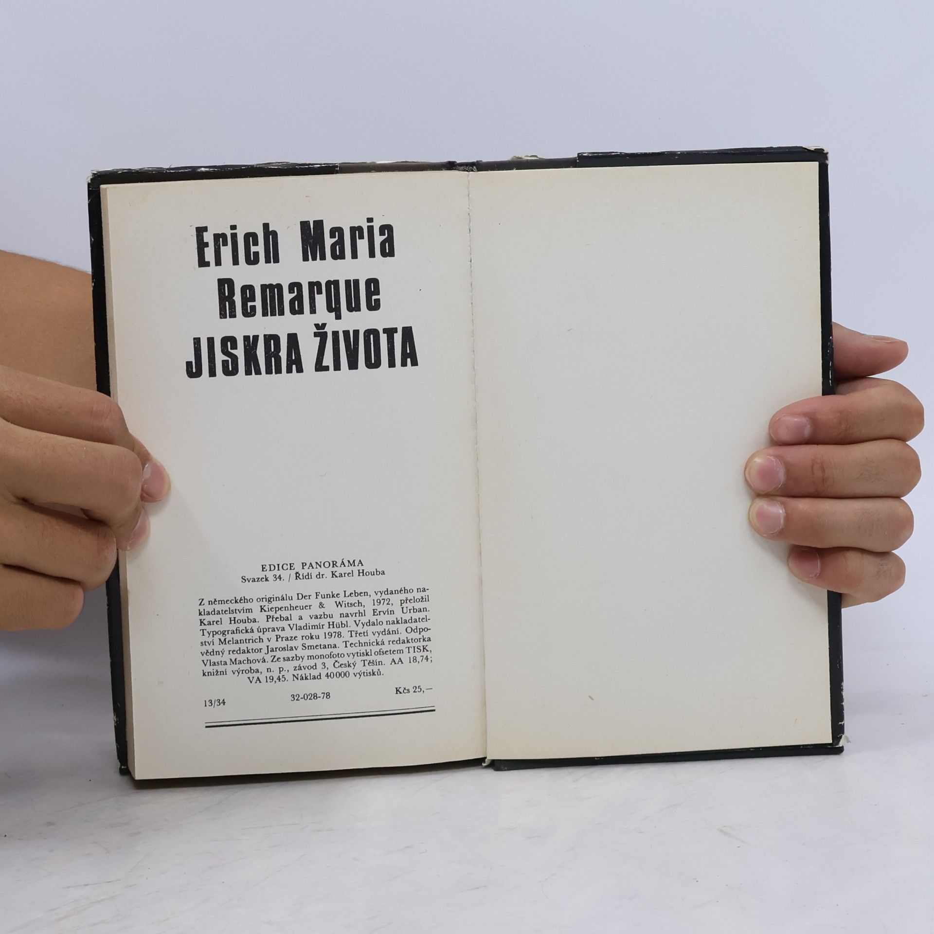 Erich Maria Remarque Jiskra života