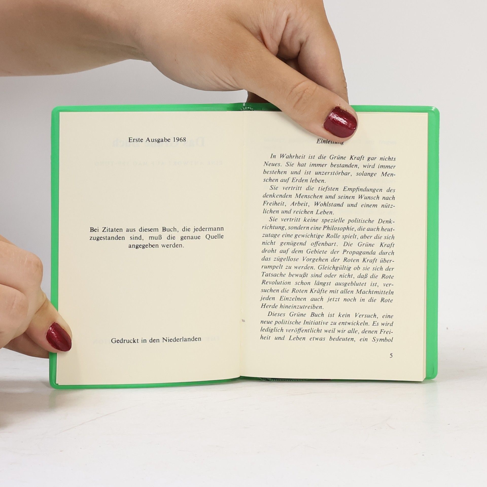 kolektiv Das grüne buch