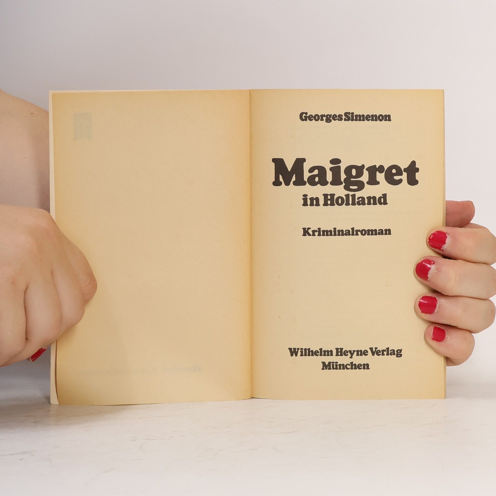Georges Simenon Maigret in Holland