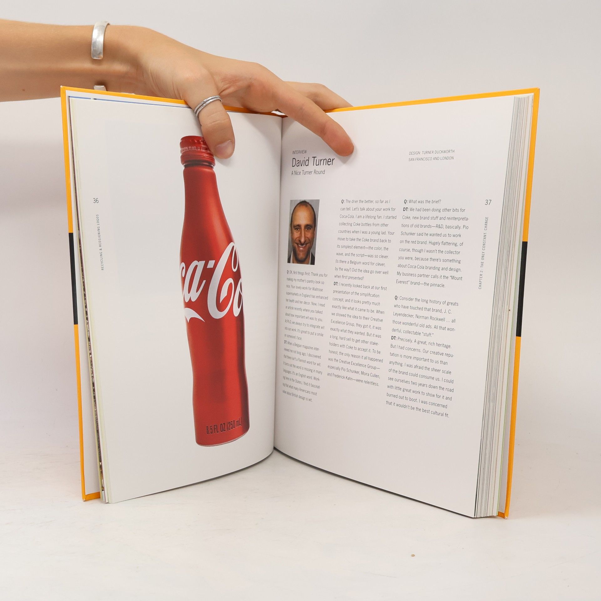 Michael Hodgson Recycling and Redesigning Logos