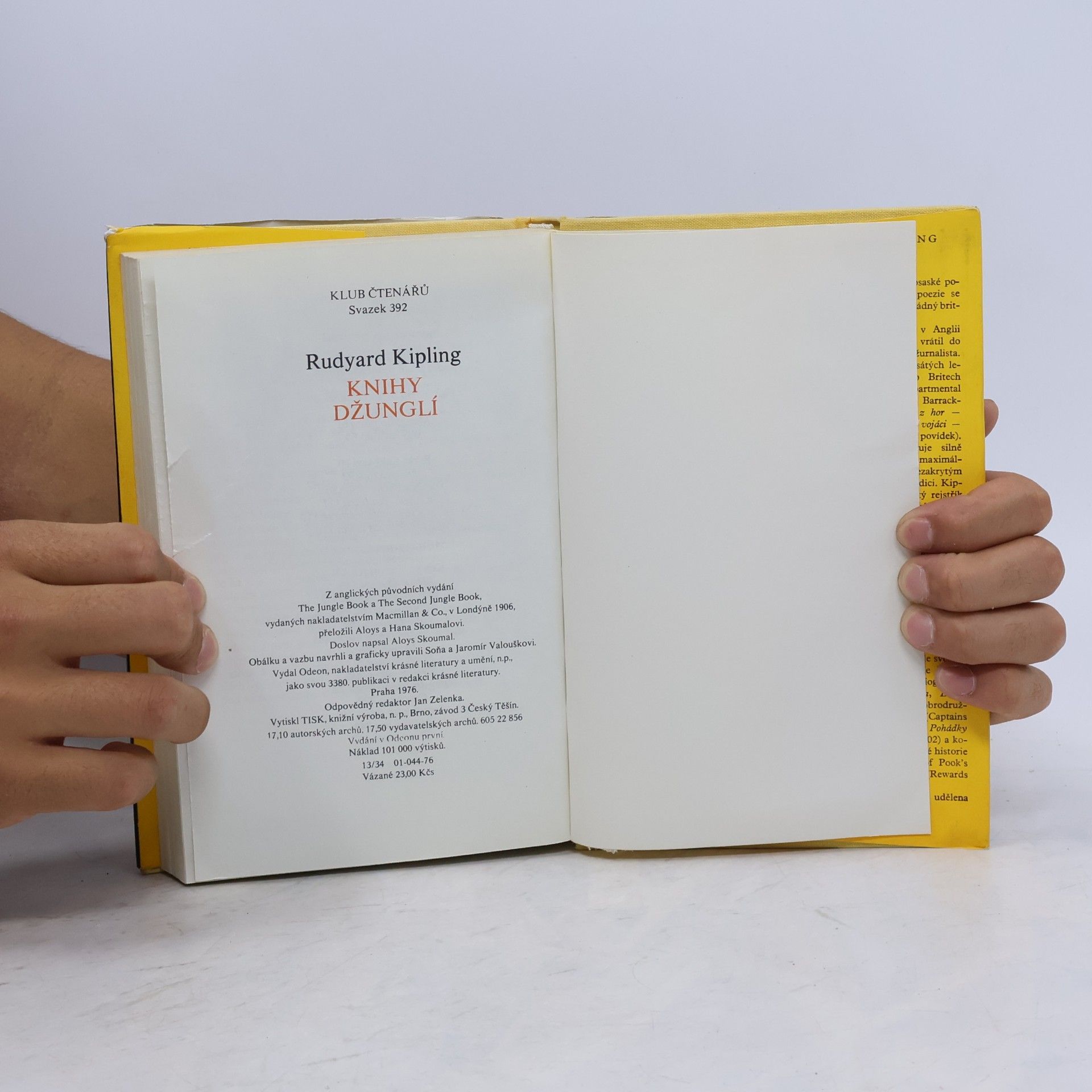 Rudyard Kipling Knihy džunglí