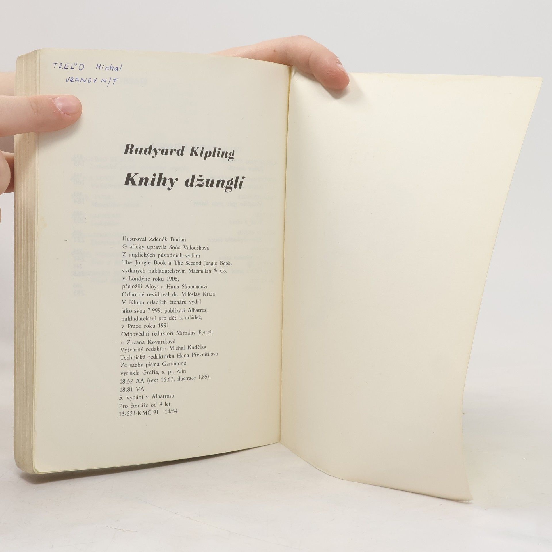 Rudyard Kipling Knihy džunglí