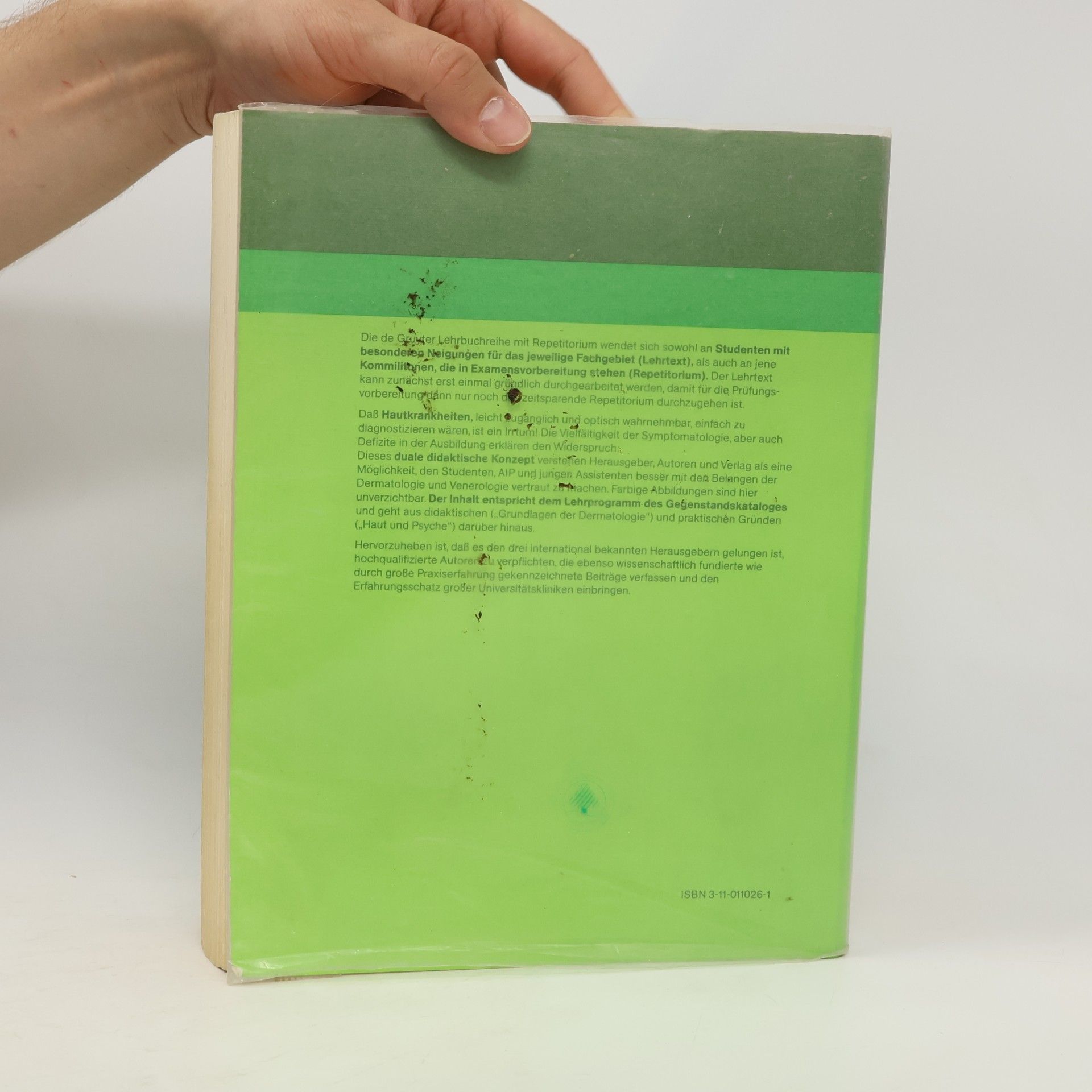 Beate Maria Henz De Gruyter Lehrbuch: Dermatologie und Venerologie mit Repetitorium