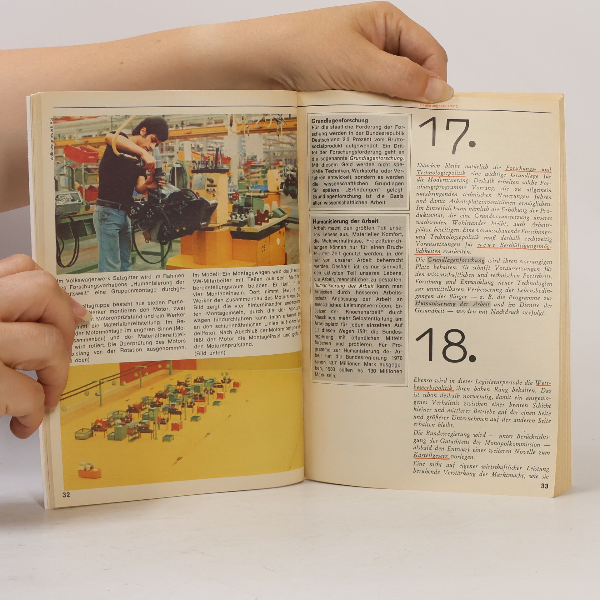 Various authors Regierungspolitik 1977-80