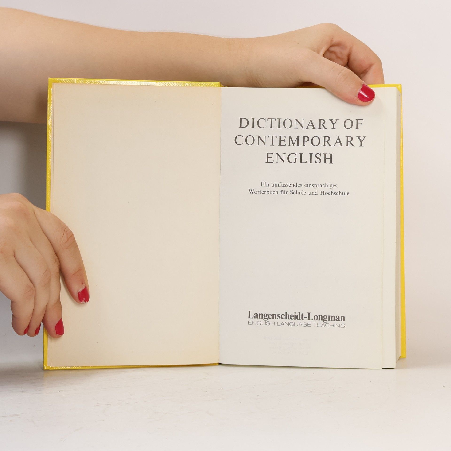 Auteurscollectief Dictionary of Contemporary English