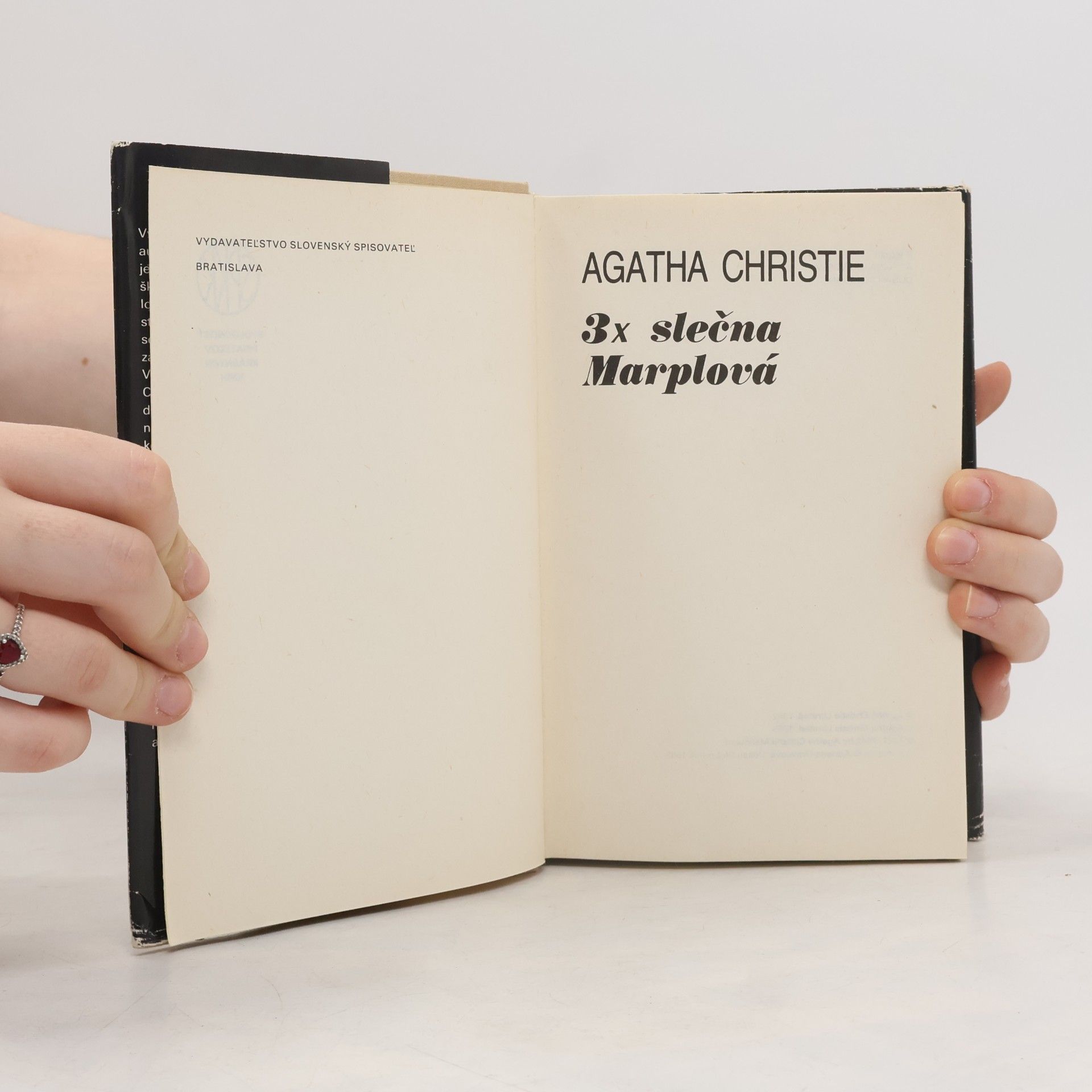 Agatha Christie 3x slečna Marplová