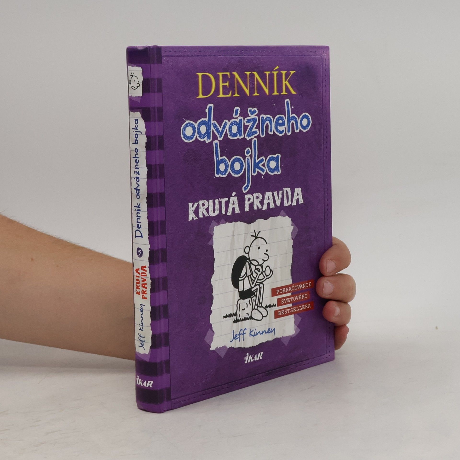 Jeff Kinney Denník odvážneho bojka 5. Krutá pravda