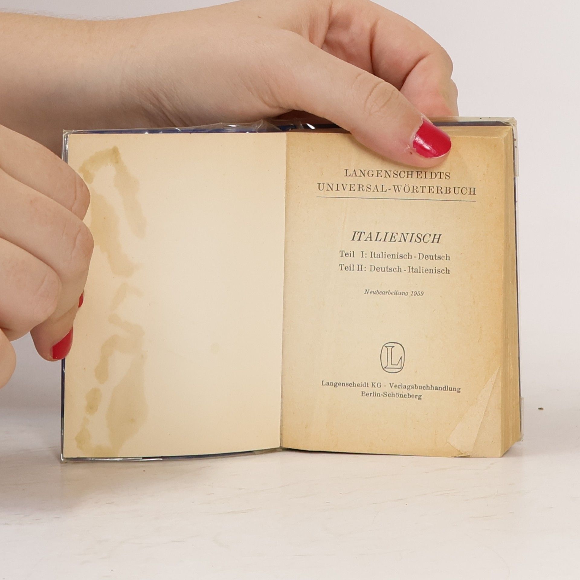 Collectif d'auteurs Langenscheidts Universal-Wörterbuch. Italienisch-Deutsch, Deutsch-Italienisch