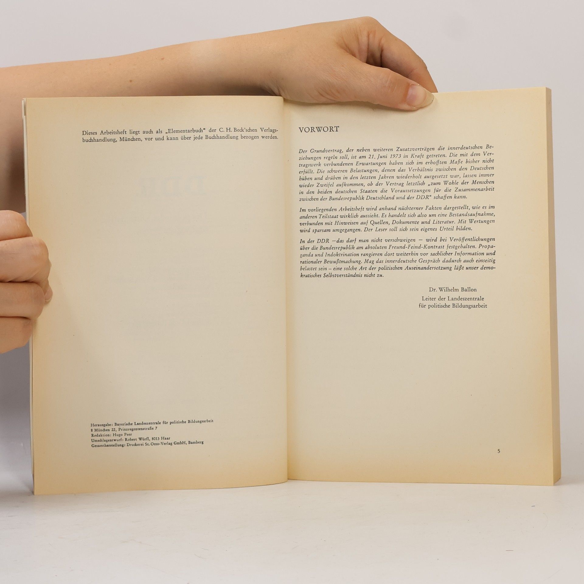 Theo Stammen DDR. Das politische, wirtschaftliche und soziale System