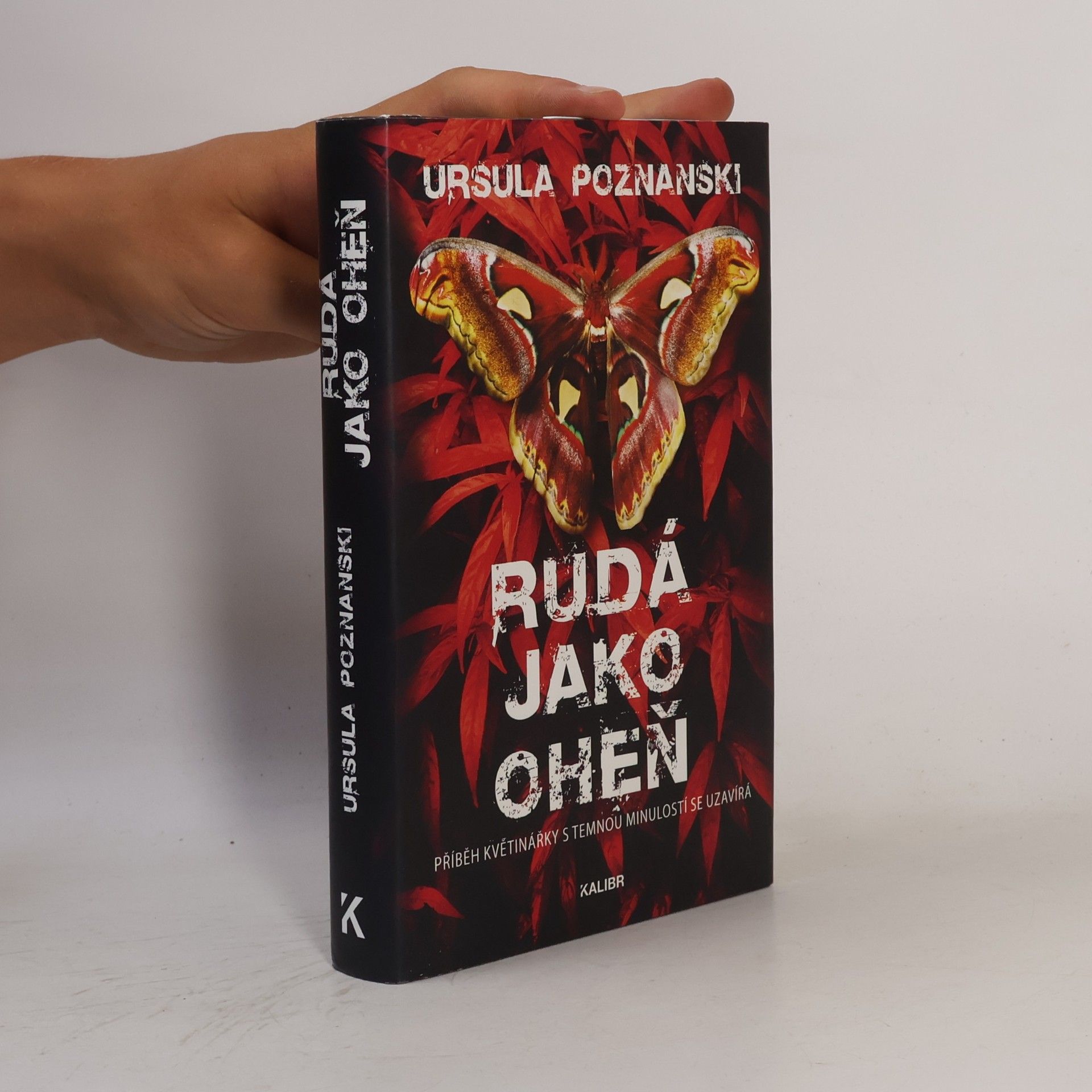 Ursula Poznanski Rudá jako oheň : příběh květinářky s temnou minulostí se uzavírá
