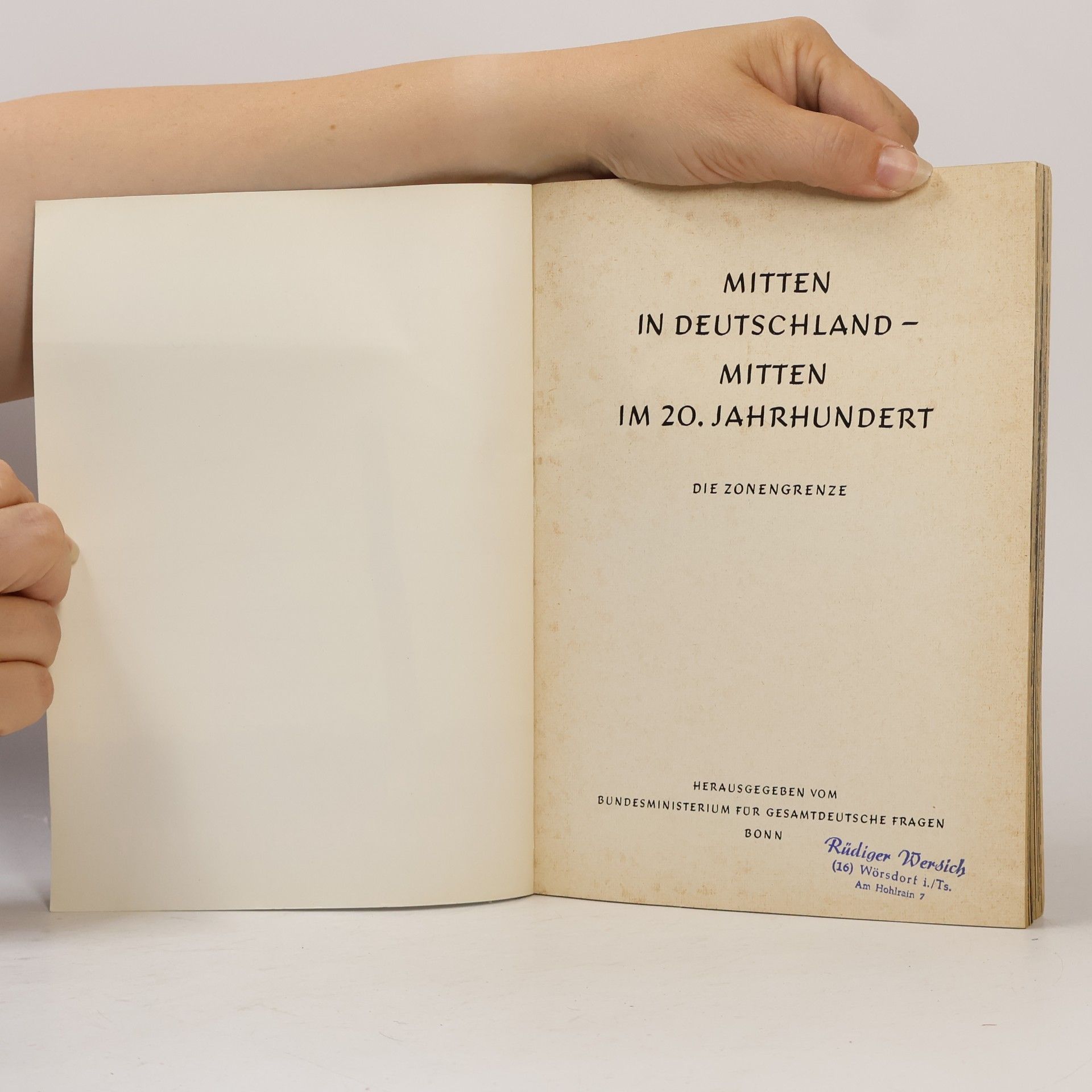 Autorenkollektiv Mitten in Deutschlandmitten im 20. Jahrhundert