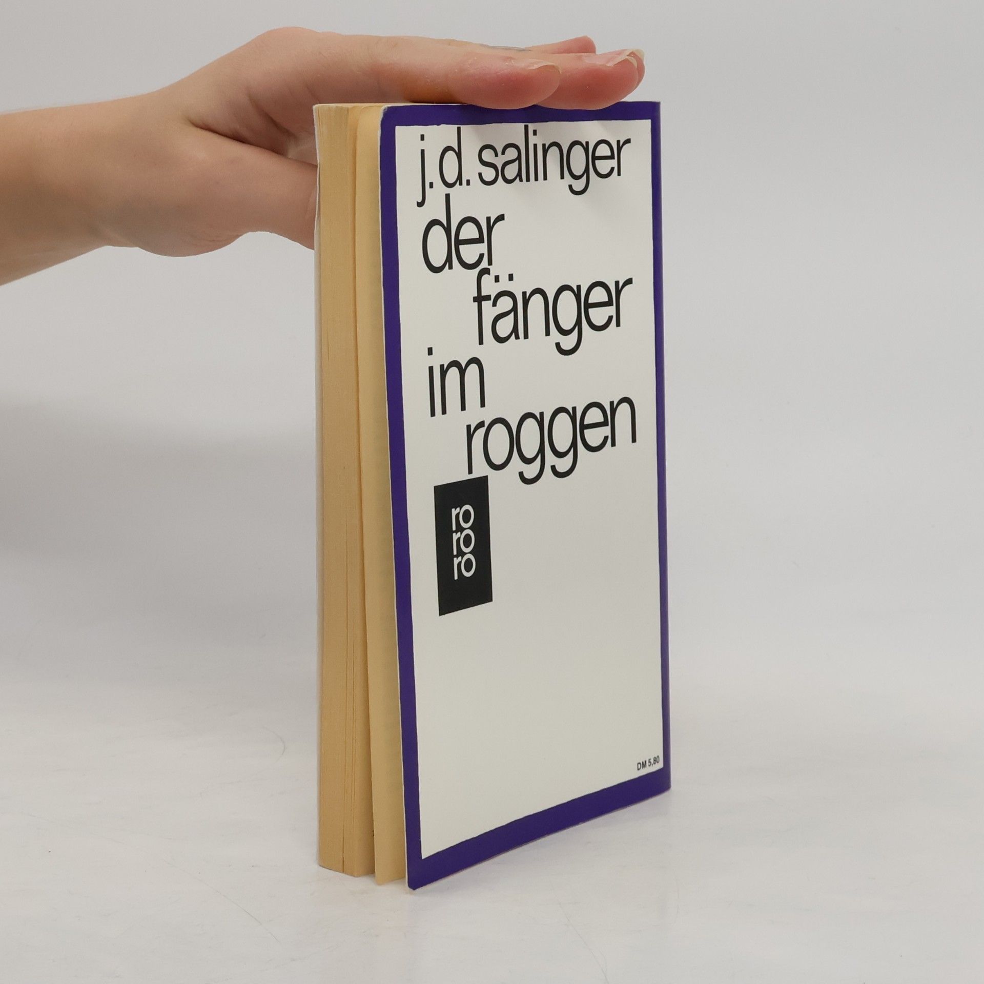 Jerome David Salinger Der Fänger im Roggen