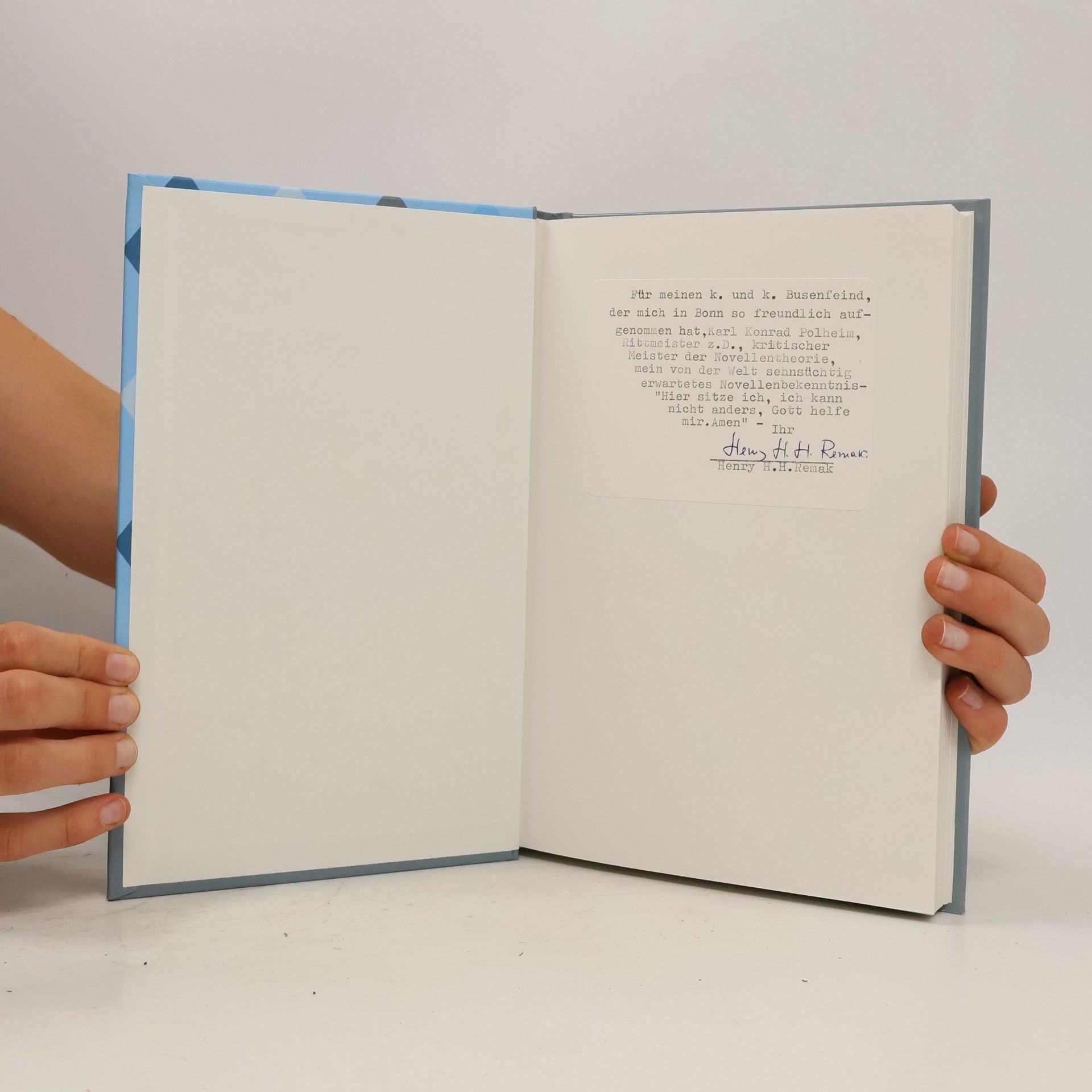 Henry H. H. Remak Structural Elements of the German Novella from Goethe to Thomas Mann