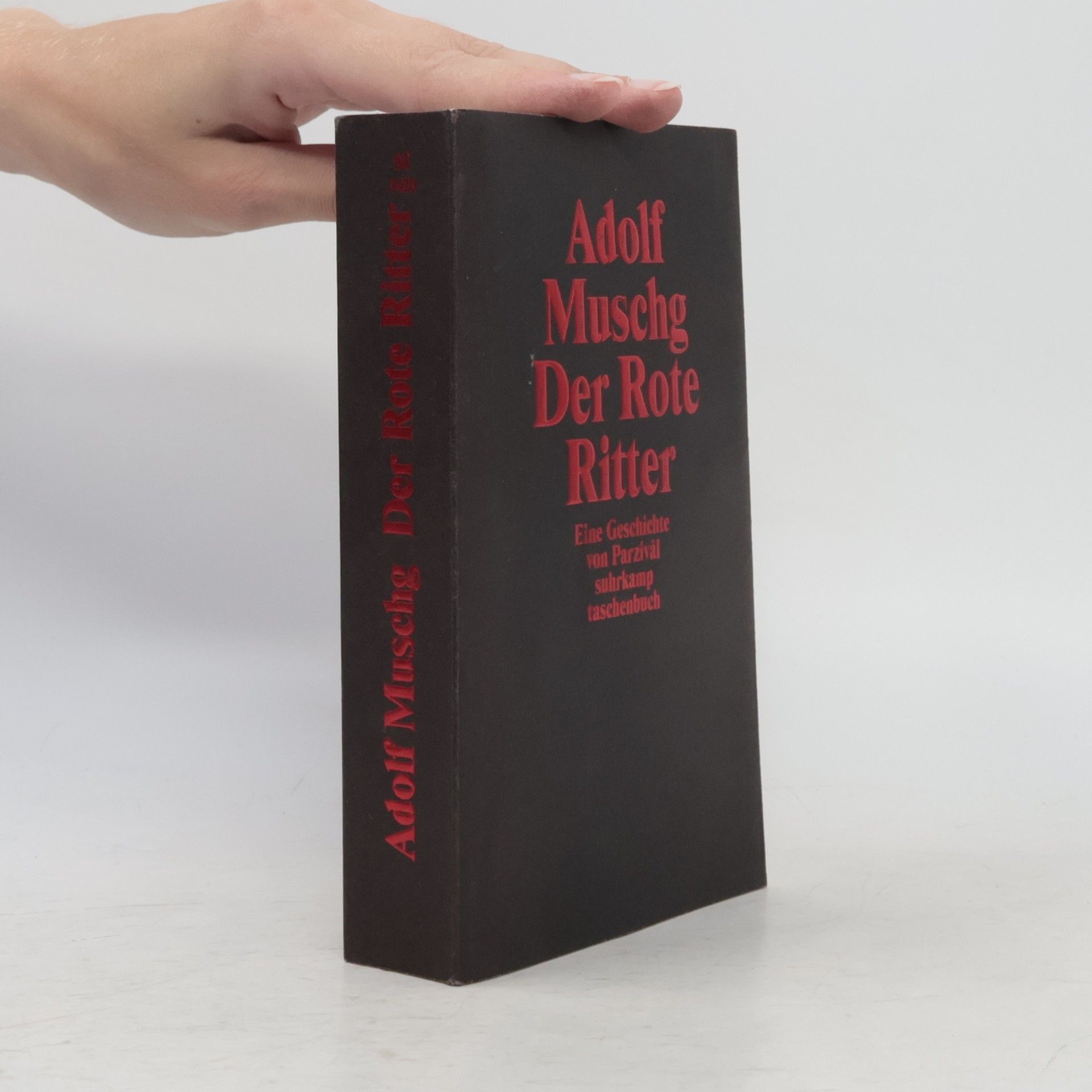 Adolf Muschg Der Rote Ritter