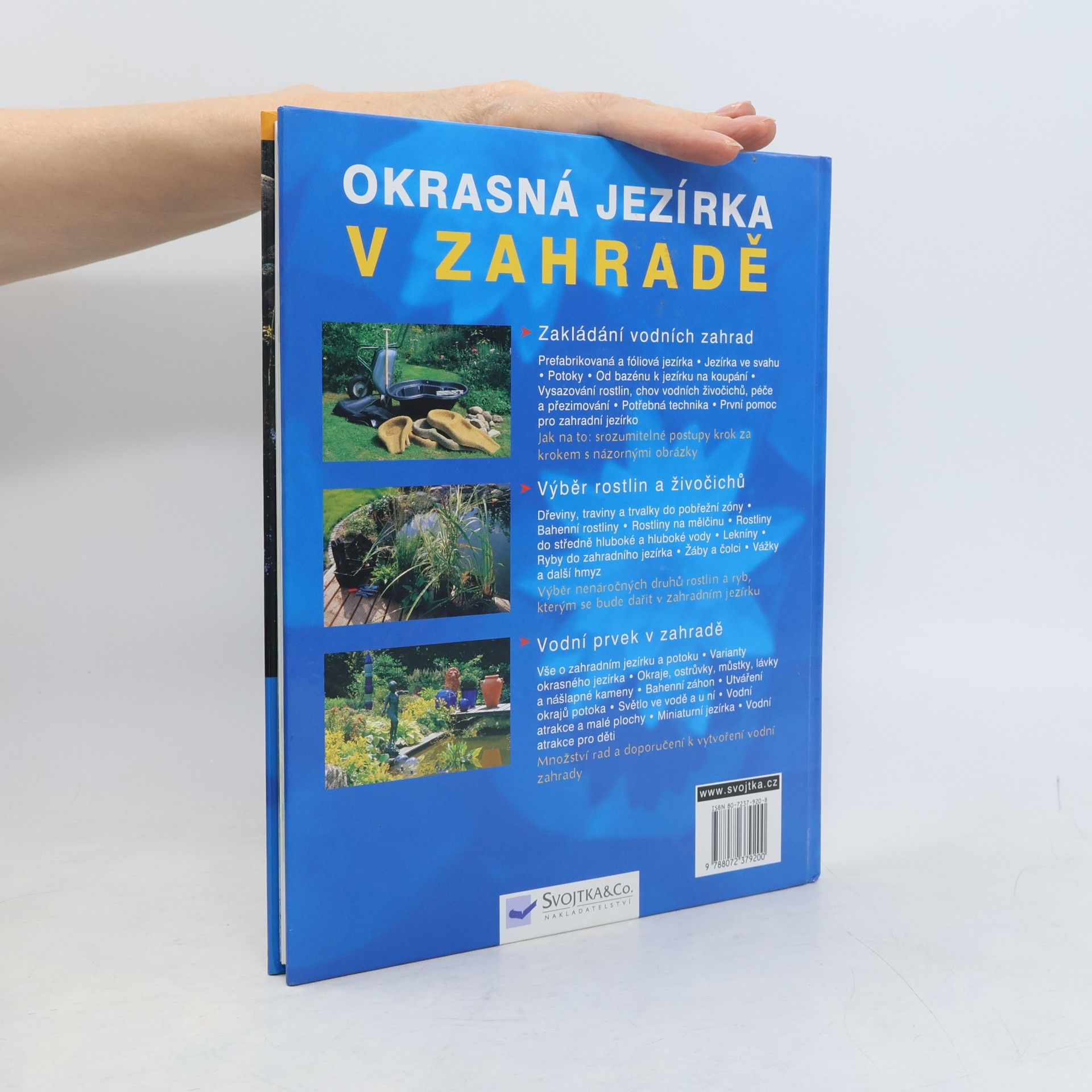 Peter Stademann Okrasná jezírka v zahradě