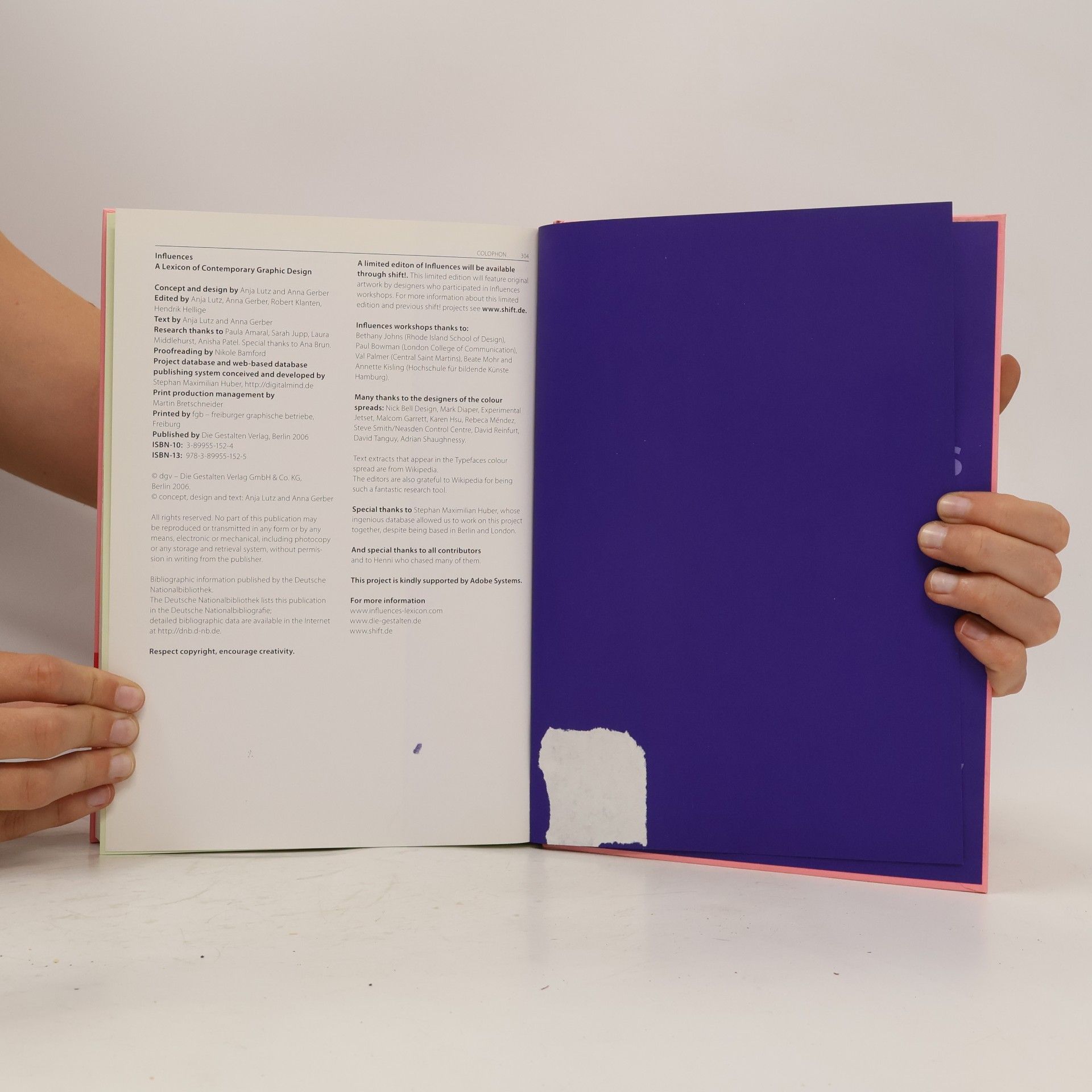 Anna Gerber Influences : a lexicon of contemporary graphic design