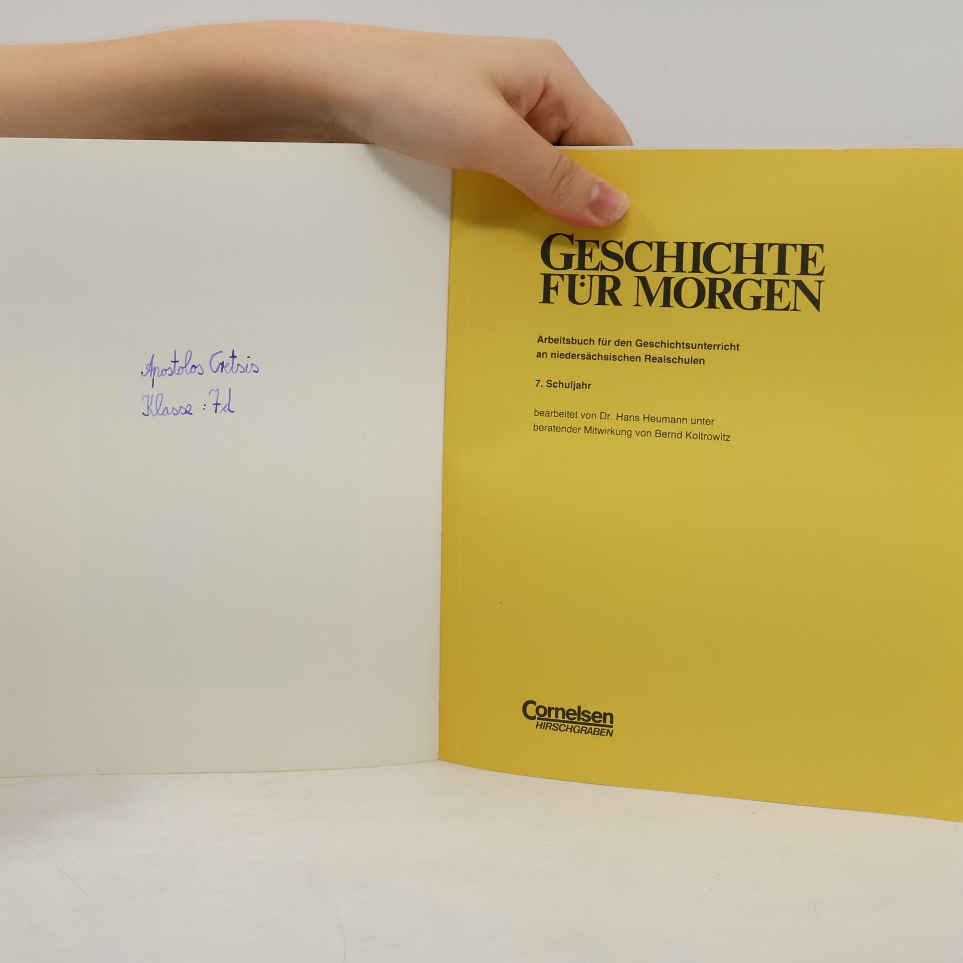 Hans Heumann Geschichte für morgen
