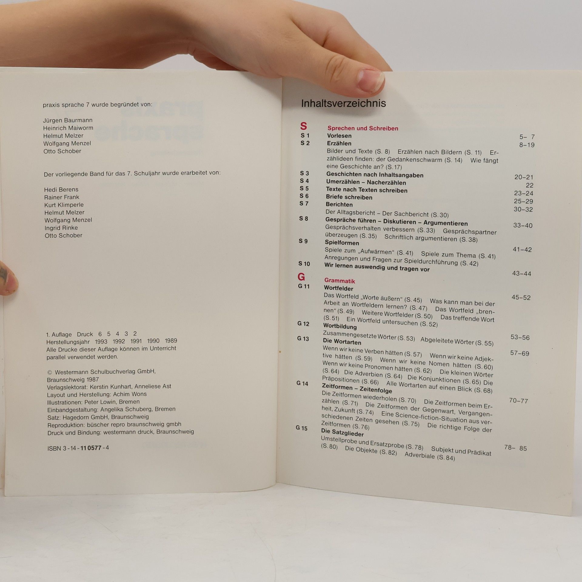 Helmut Melzer Realschule /Gesamtschule: Praxis Sprache R/G