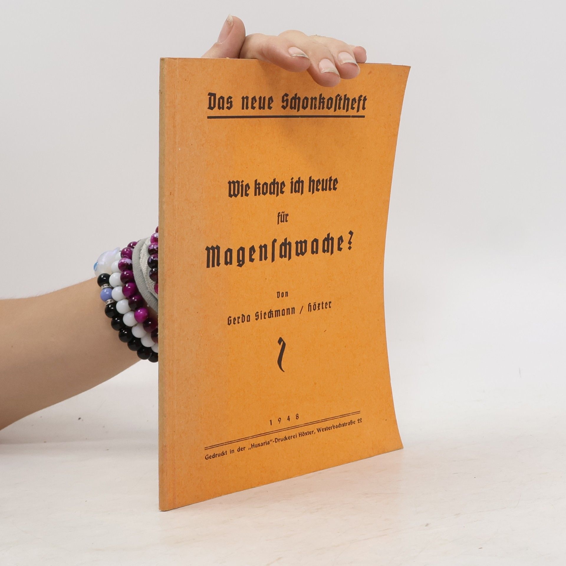 Das neue Schonkostheft: Wie koche ich heute für Magenschwäche?