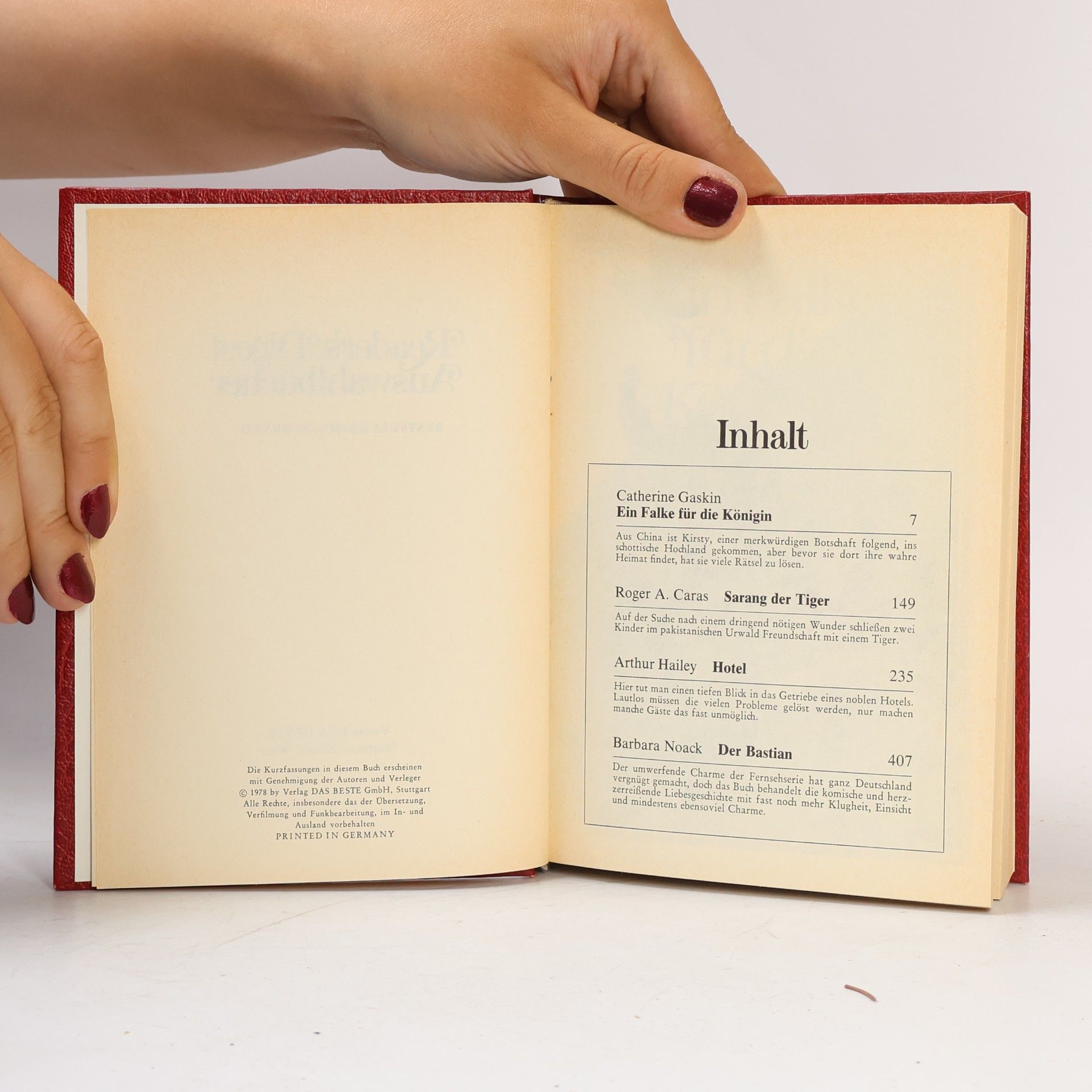 Barbara Noack Reader's Digest Auswahlbücher