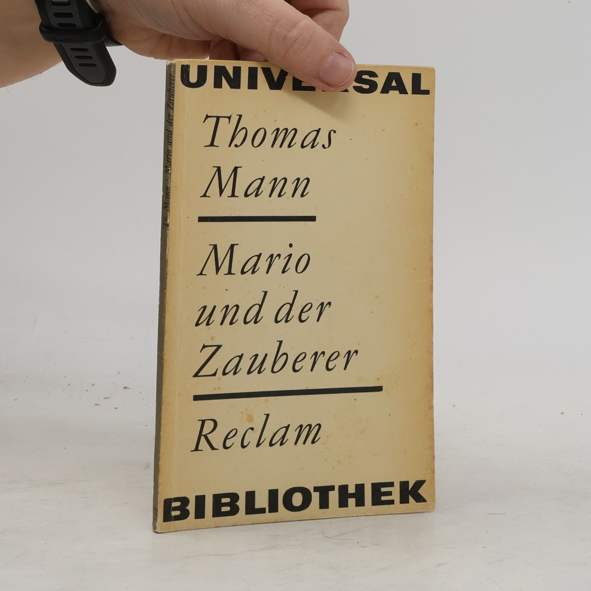 Thomas Mann Mario und der Zauberer