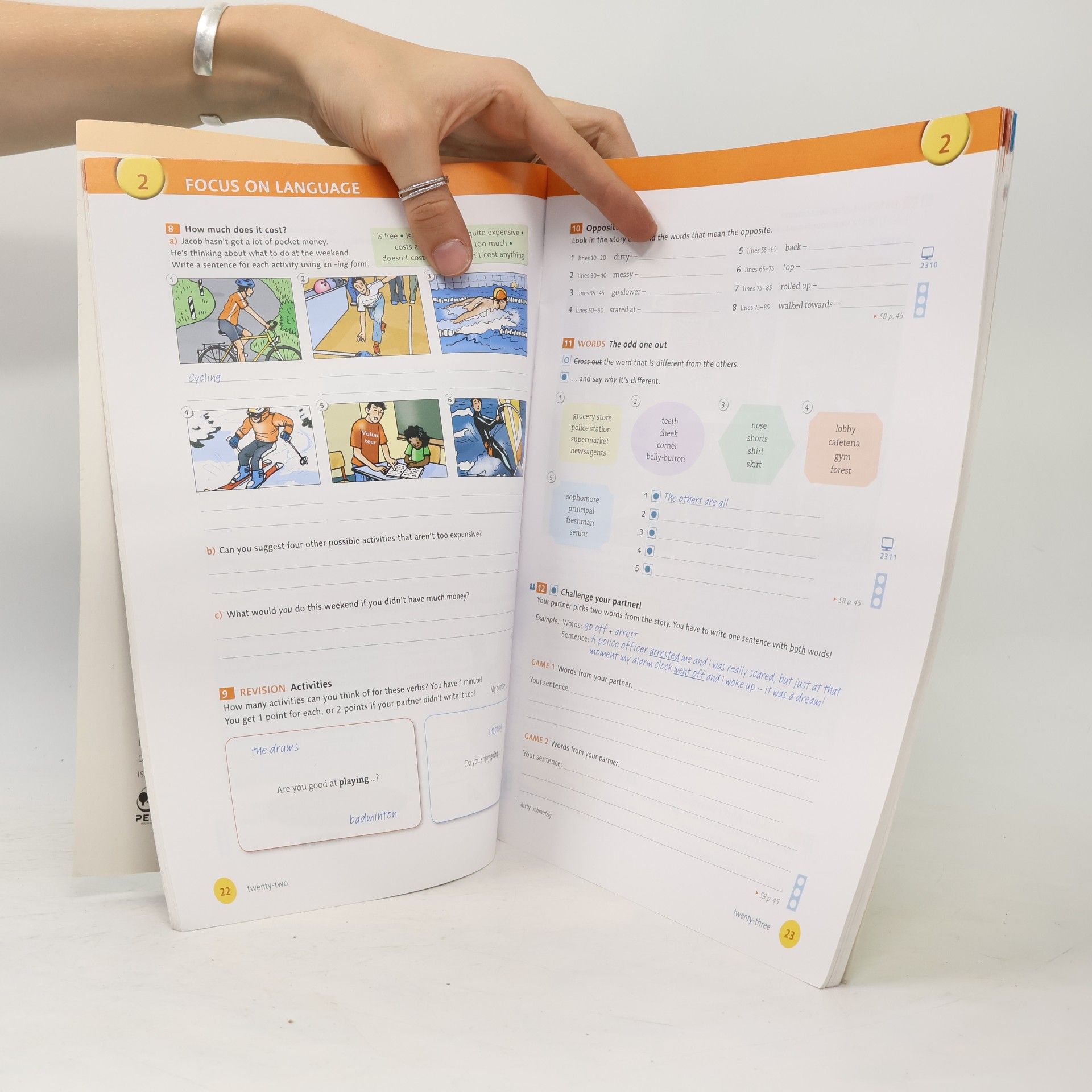 Wolfgang Biederstädt 8. Schuljahr, Workbook