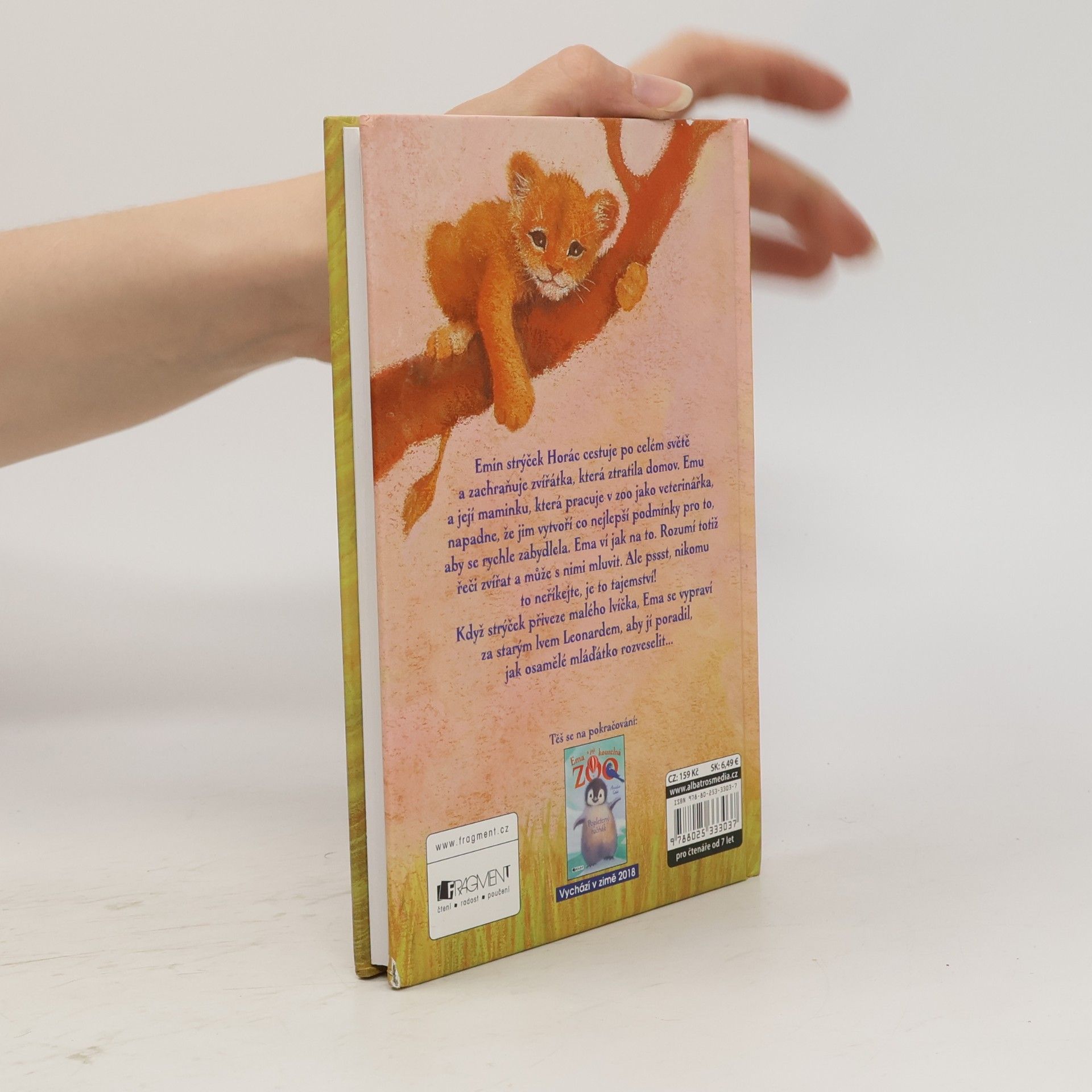 Cobb, Amelia Ema a její kouzelná zoo. Osamělé lvíče.