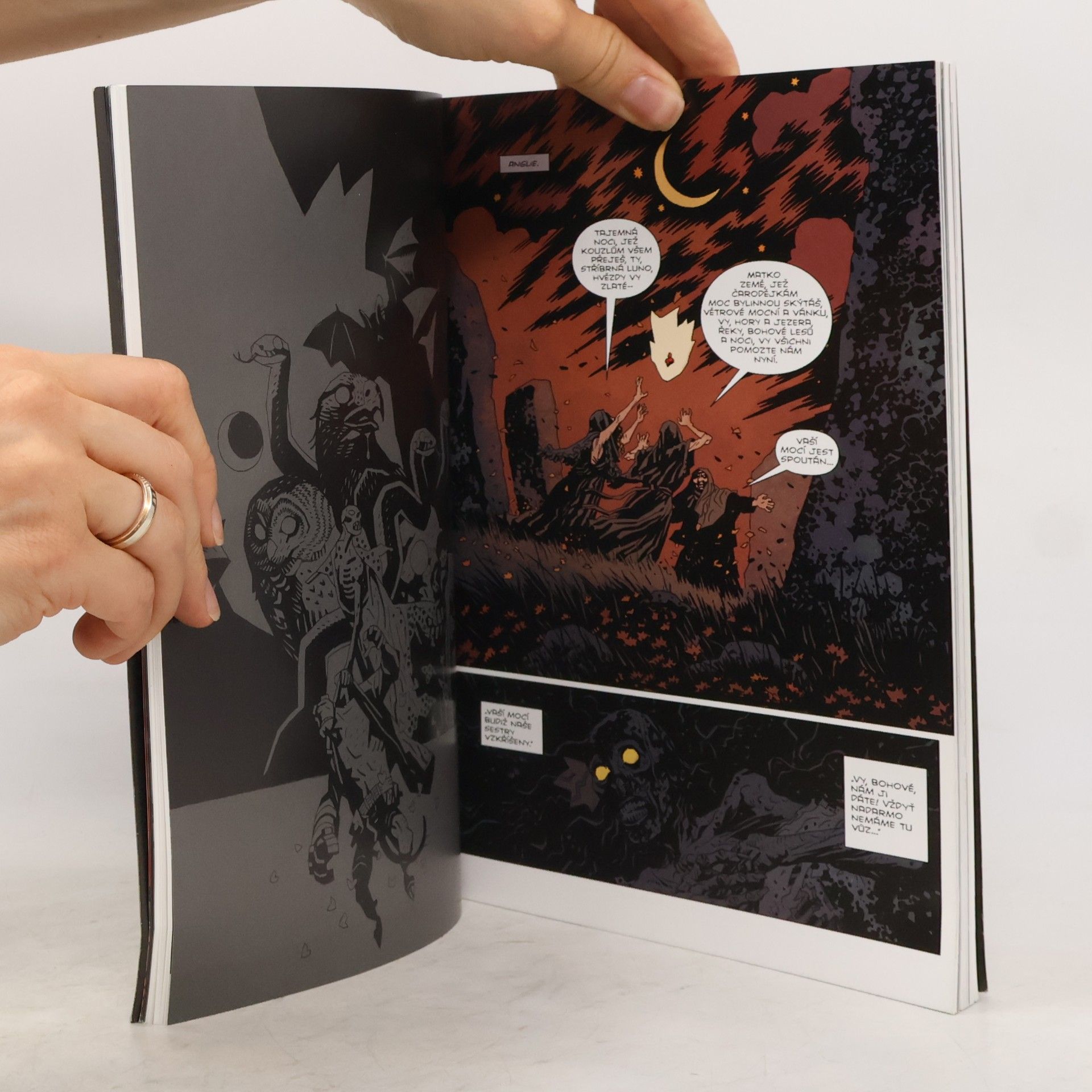 Mike Mignola Temnota vábí