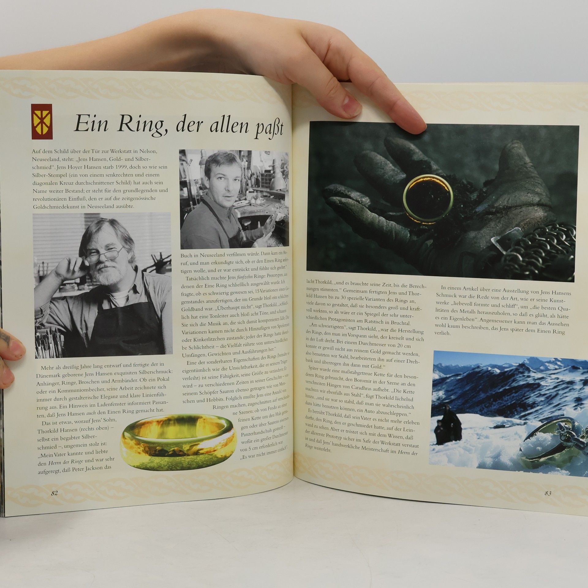 Brian Sibley Der Herr der Ringe, Wie der Film gemacht wurde. Vorw. v. Ian McKellen.