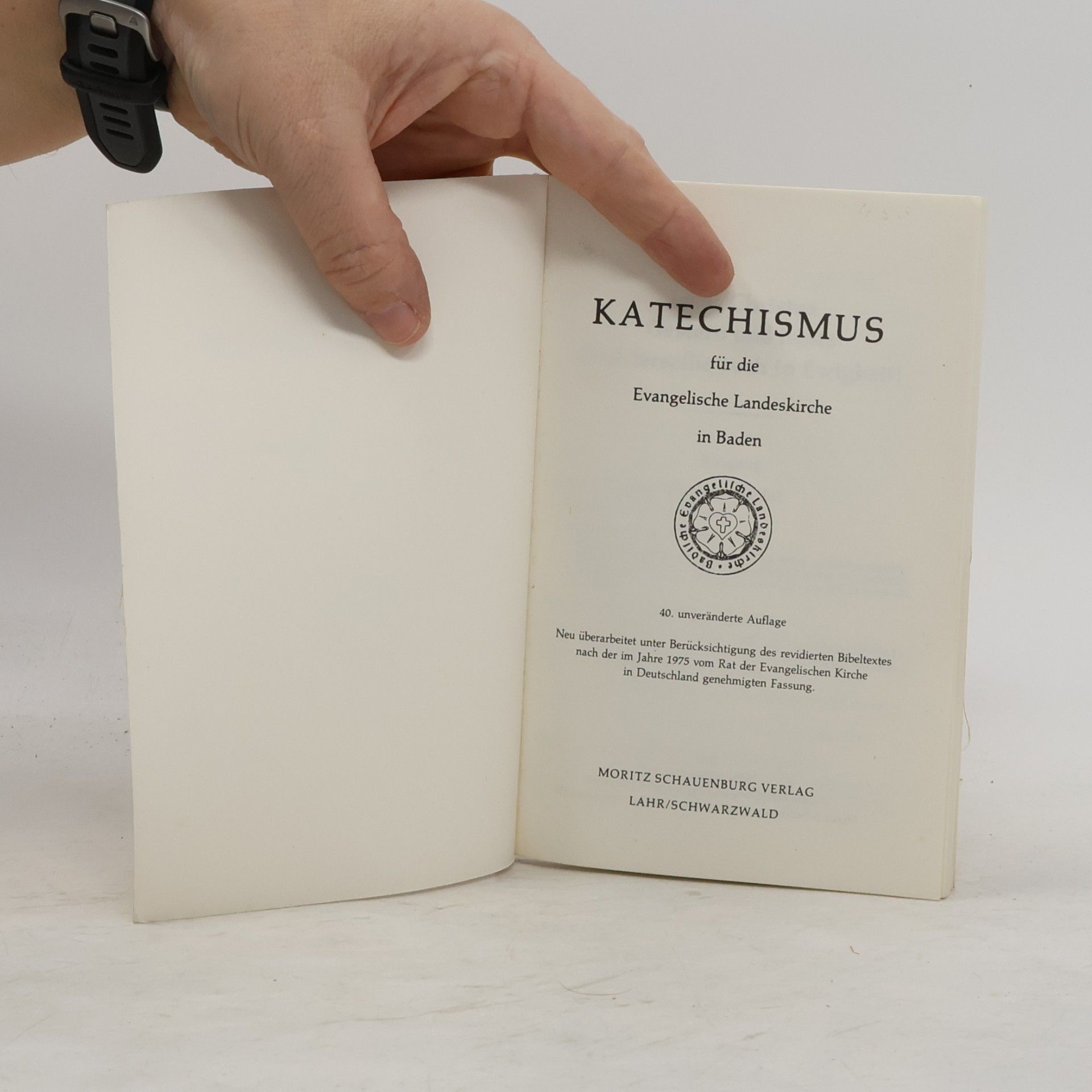Autorenkollektiv Katechismus für die Evangelische Landeskirche in Baden