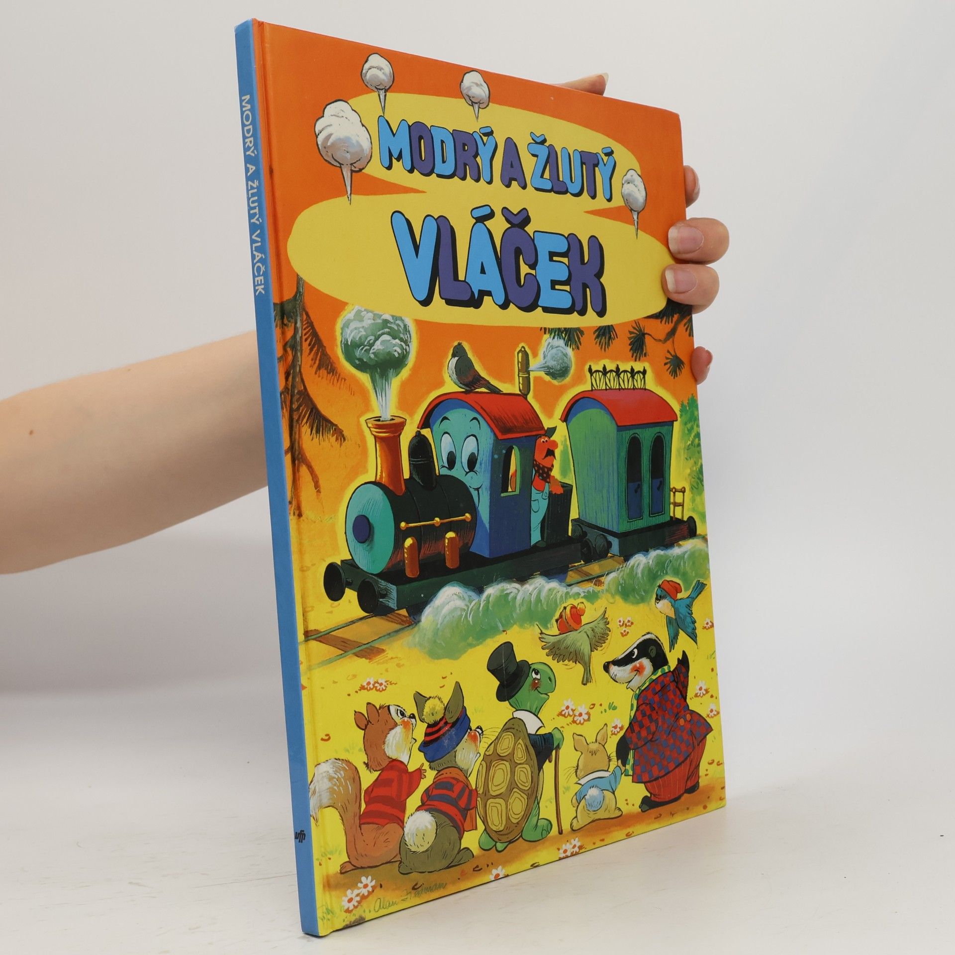 Collectif d'auteurs Modrý a žlutý vláček